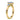 (Royal Asscher Pear - Yellow)