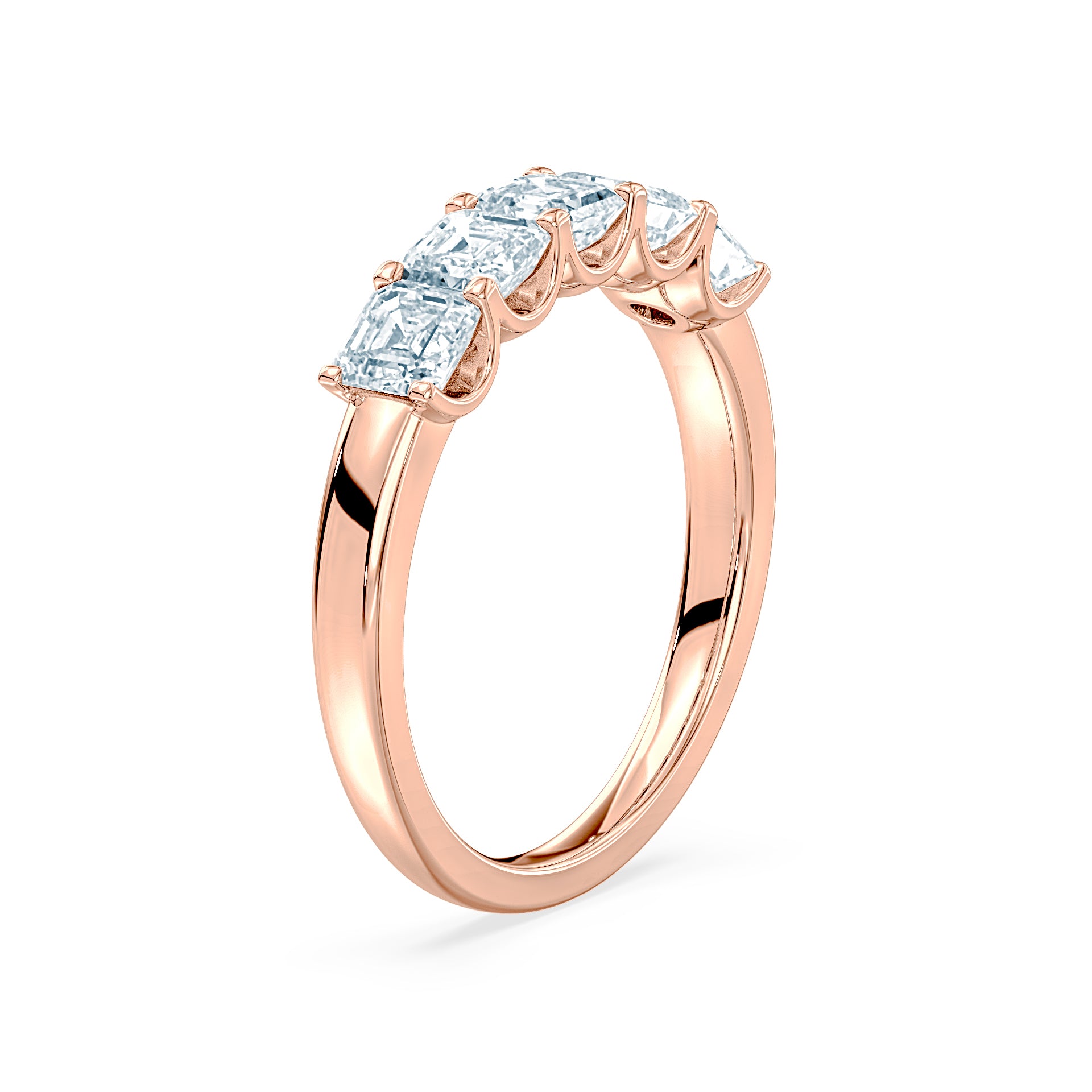 (Royal Asscher Cut - Rose)