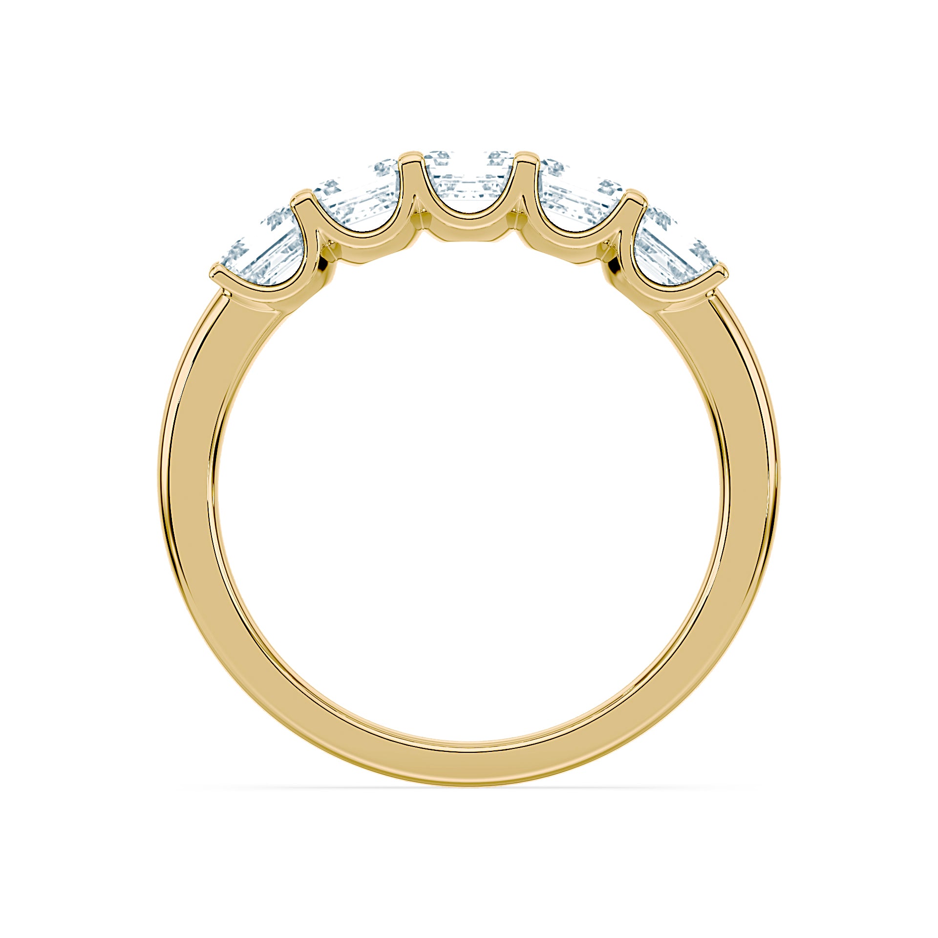 (Royal Asscher Cut - Yellow)