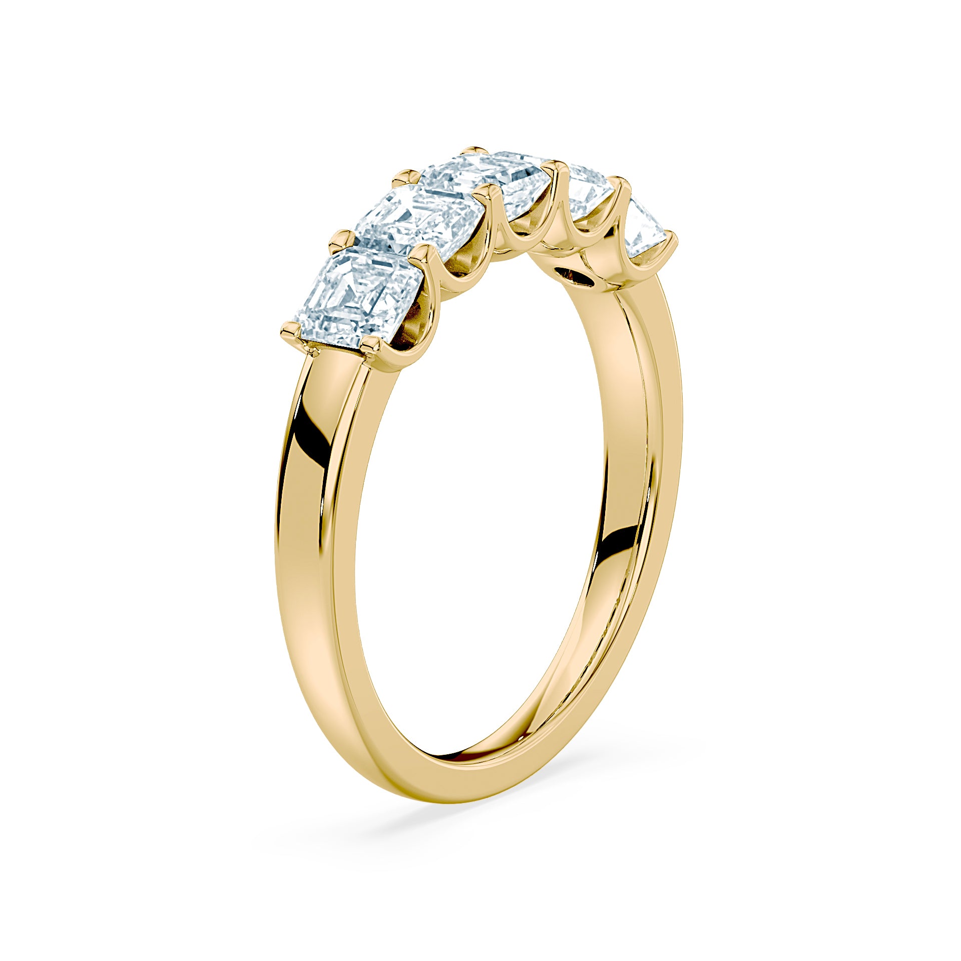 (Royal Asscher Cut - Yellow)