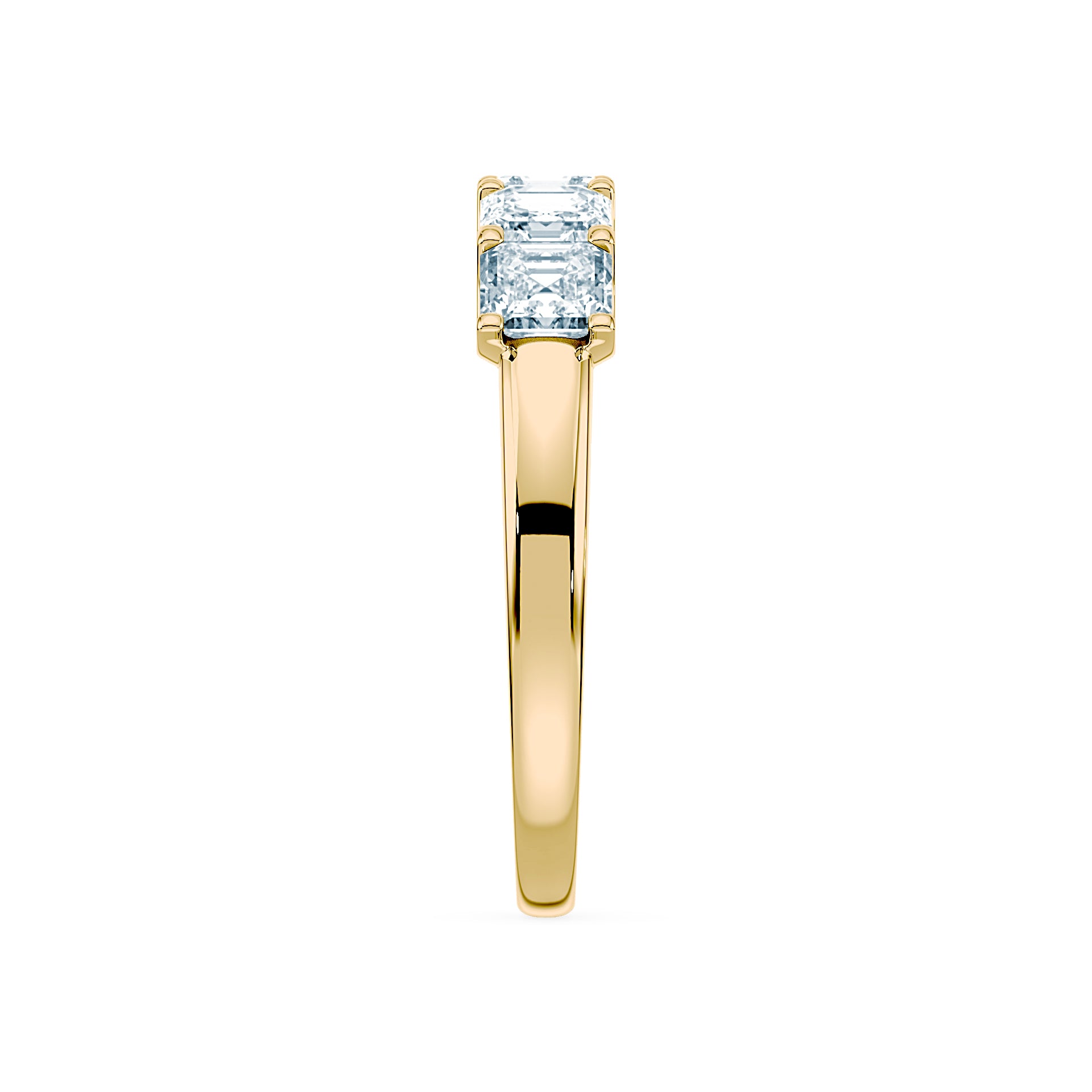 (Royal Asscher Cut - Yellow)