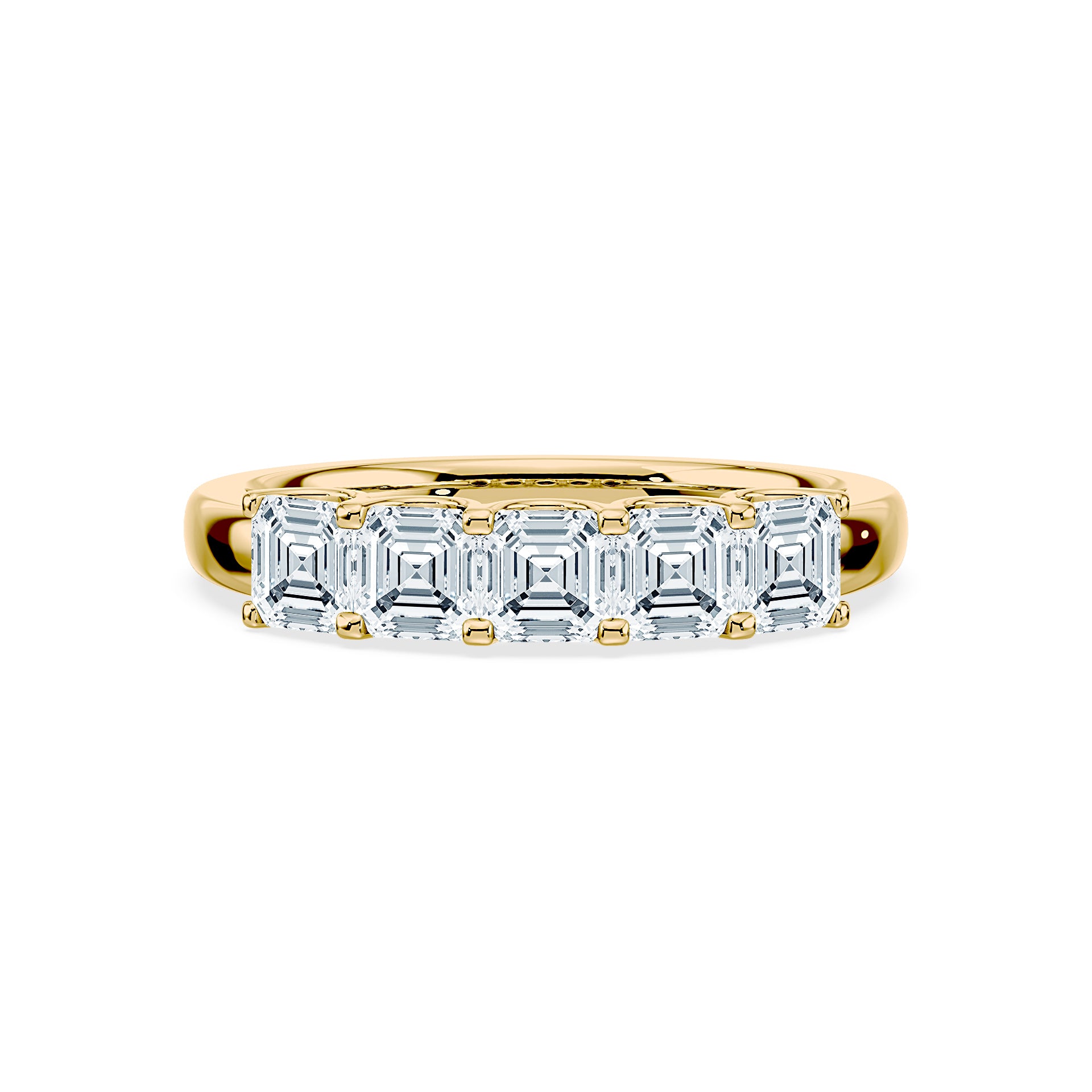 (Royal Asscher Cut - Yellow)