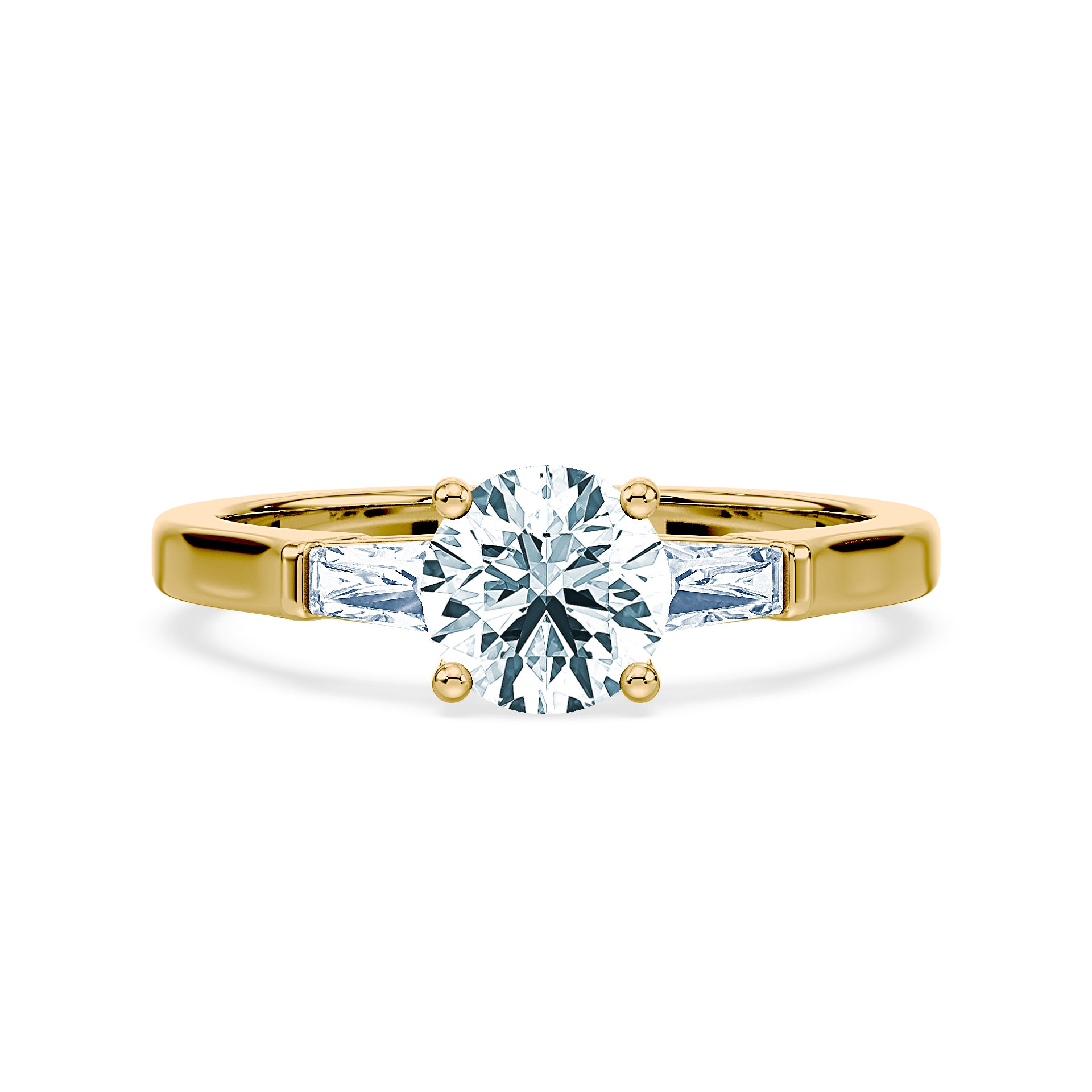 (Royal Asscher Brilliant - Yellow)