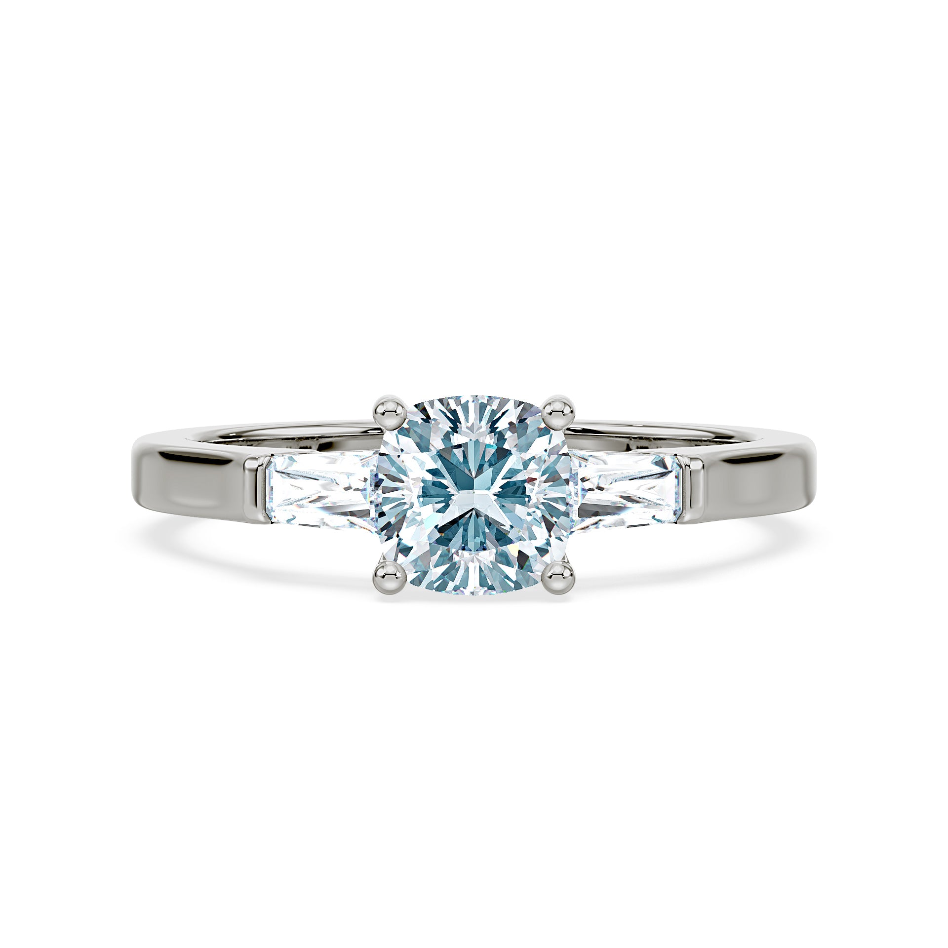 (Royal Asscher Cushion)