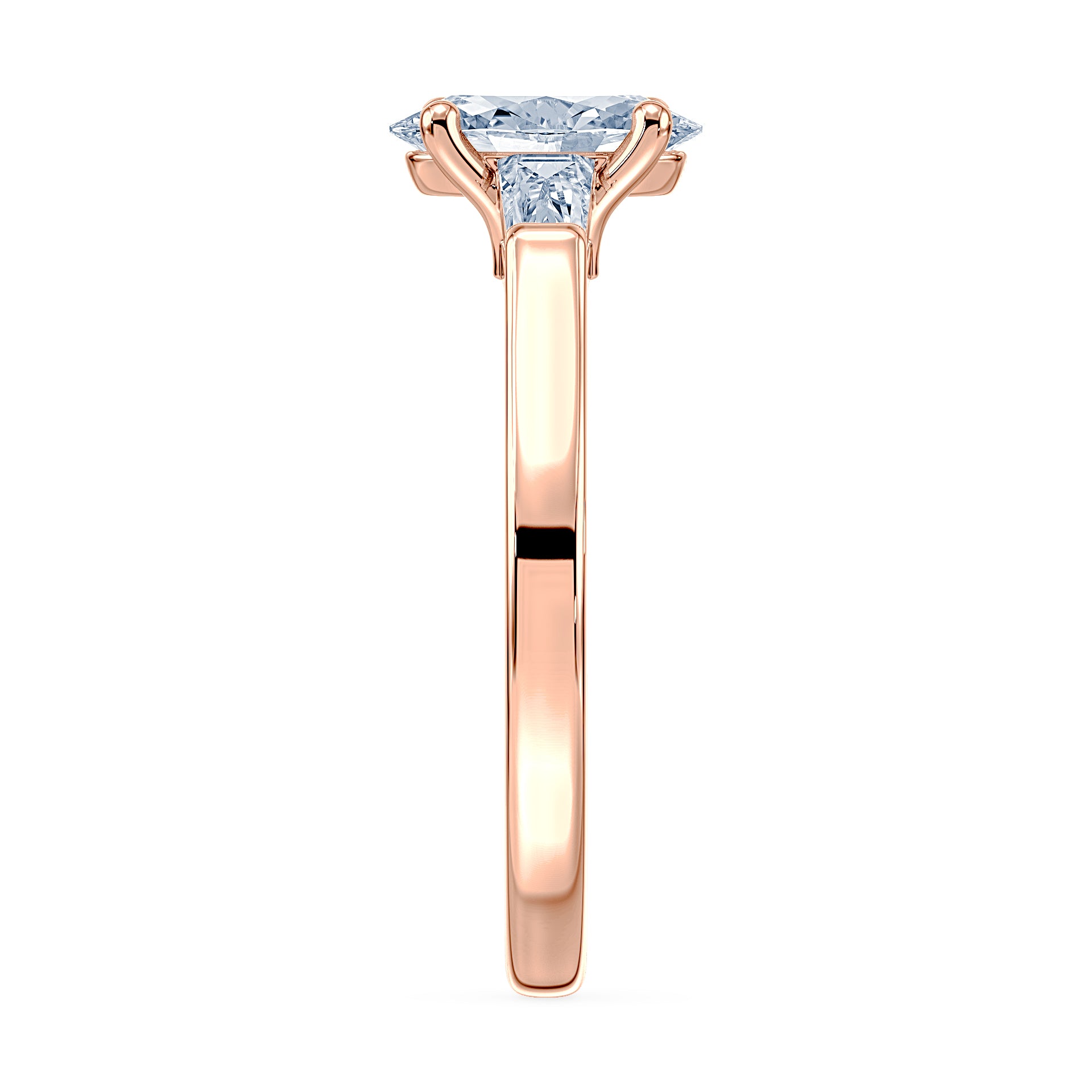 (Royal Asscher Oval - Rose)