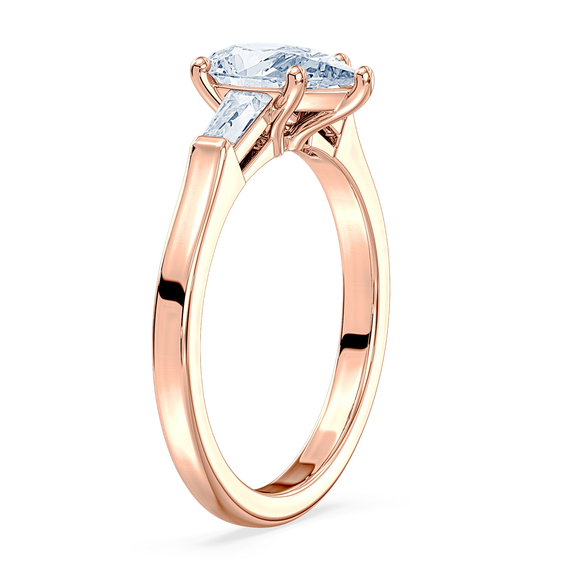 (Royal Asscher Pear - Rose)