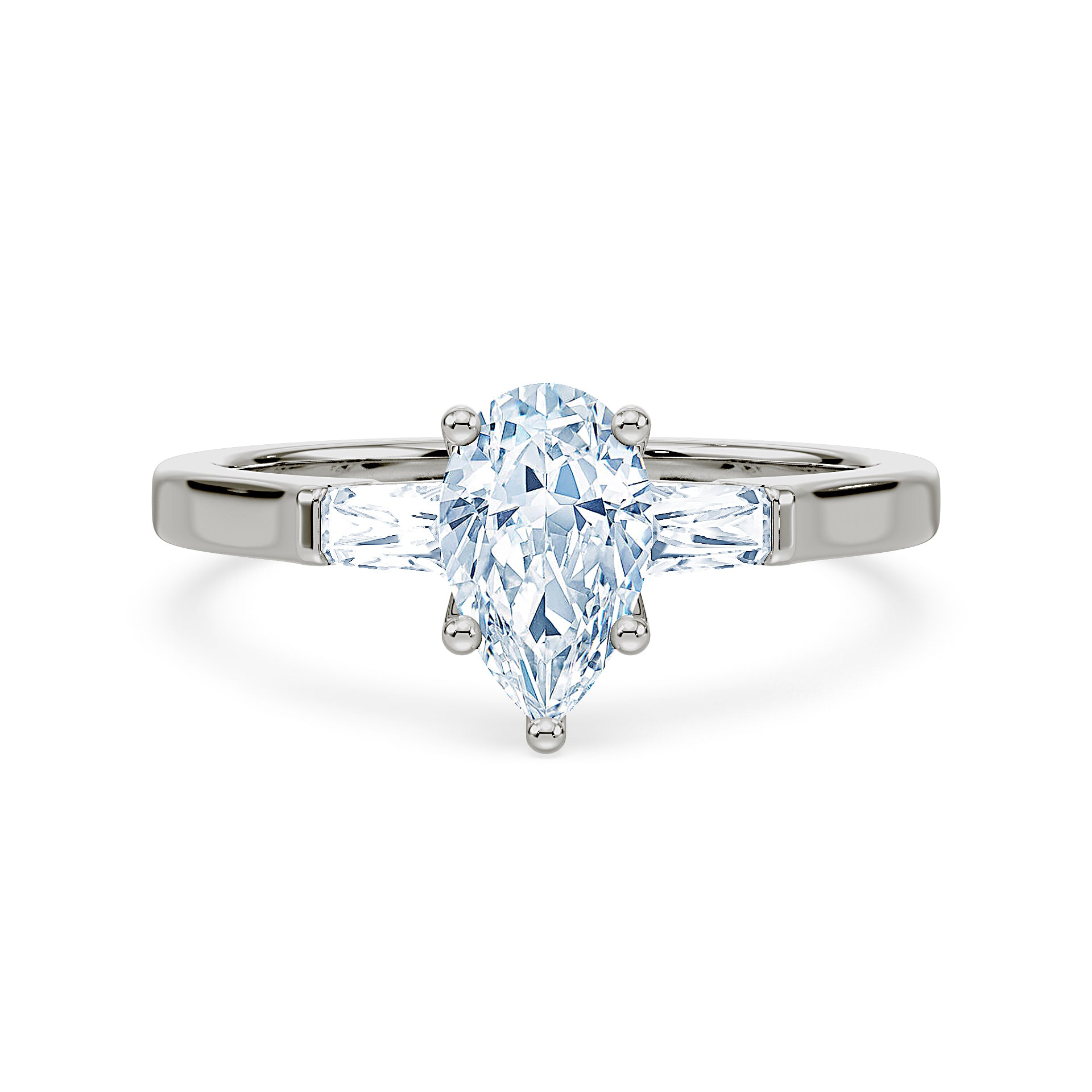 (Royal Asscher Pear)