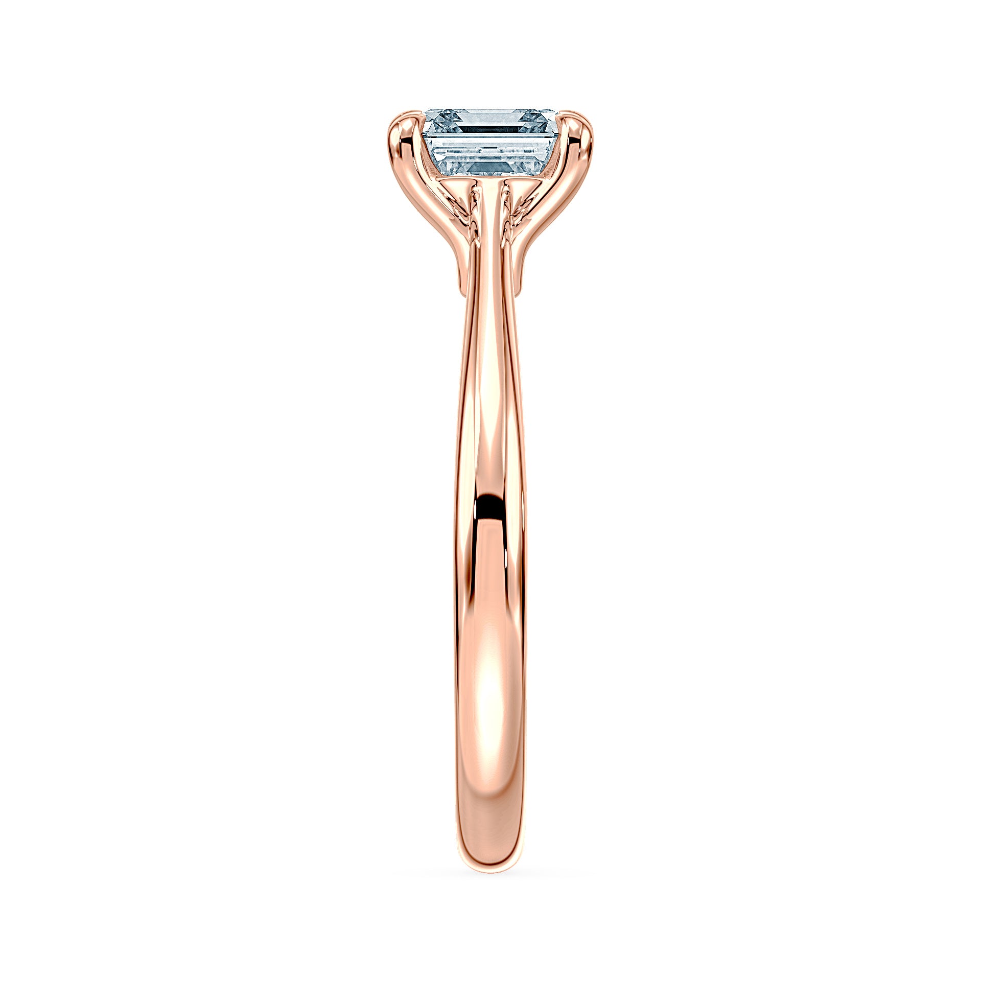 (Royal Asscher Cut - Rose)