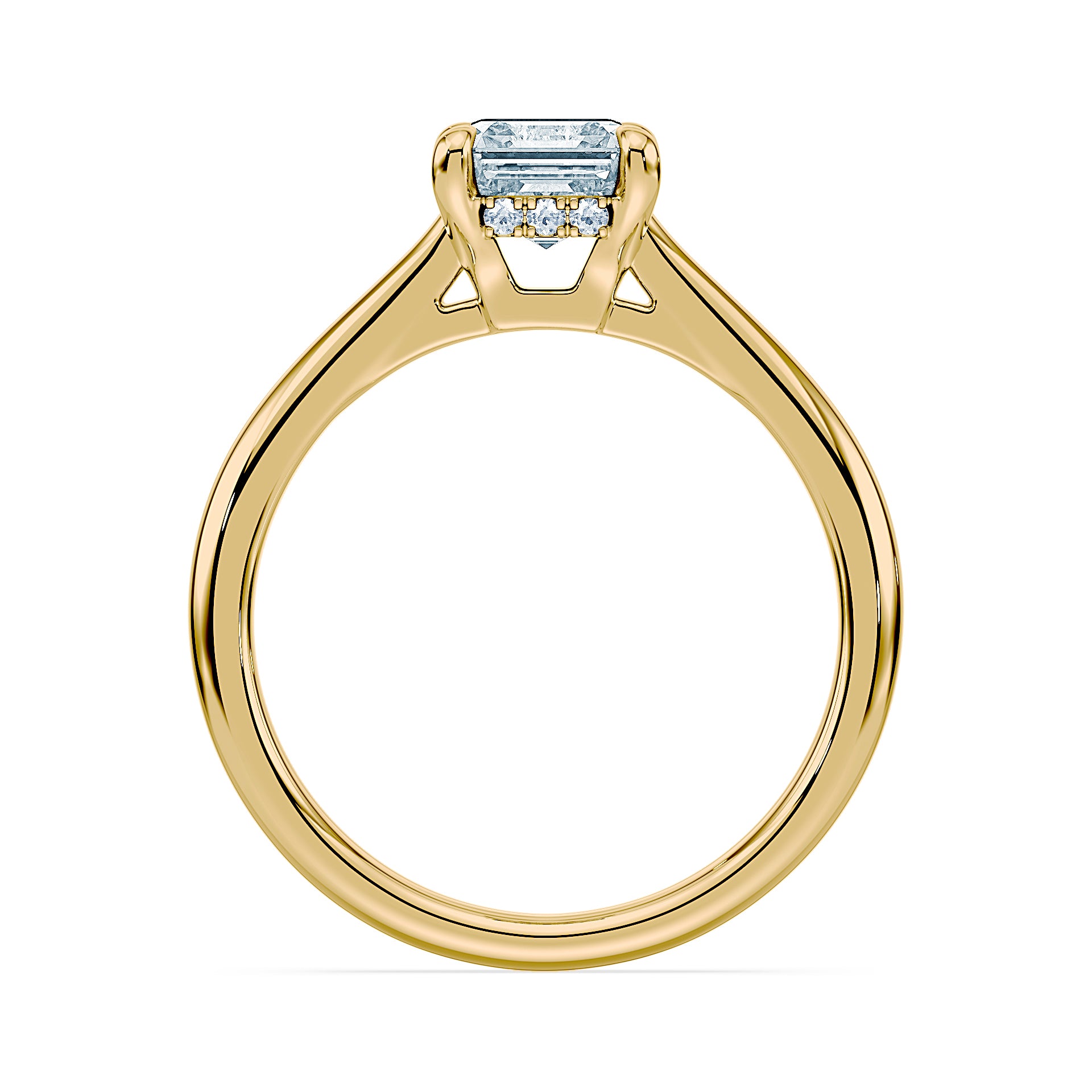 (Royal Asscher Cut - Yellow)