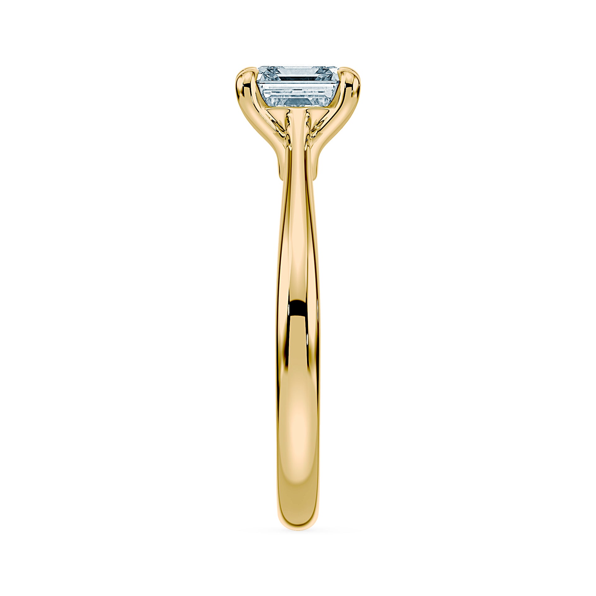 (Royal Asscher Cut - Yellow)