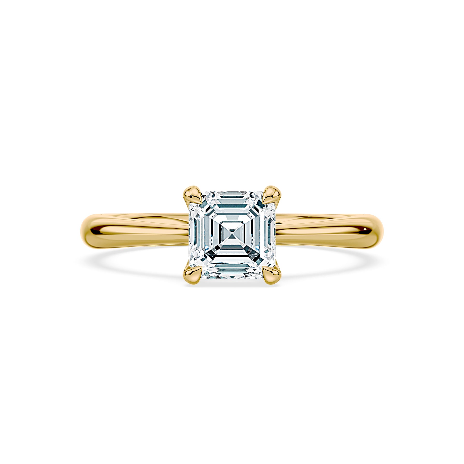 (Royal Asscher Cut - Yellow)