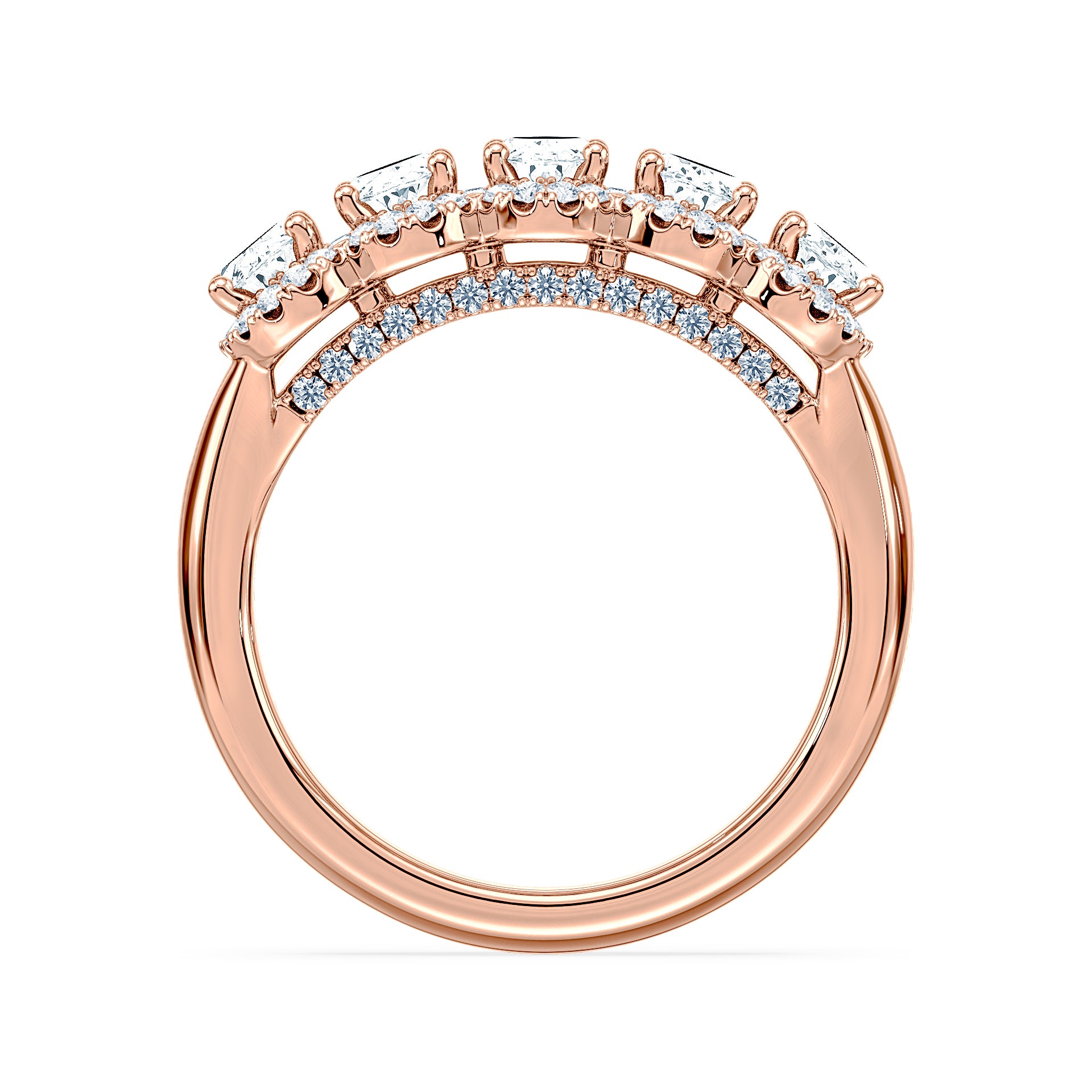 (Royal Asscher Oval - Rose)
