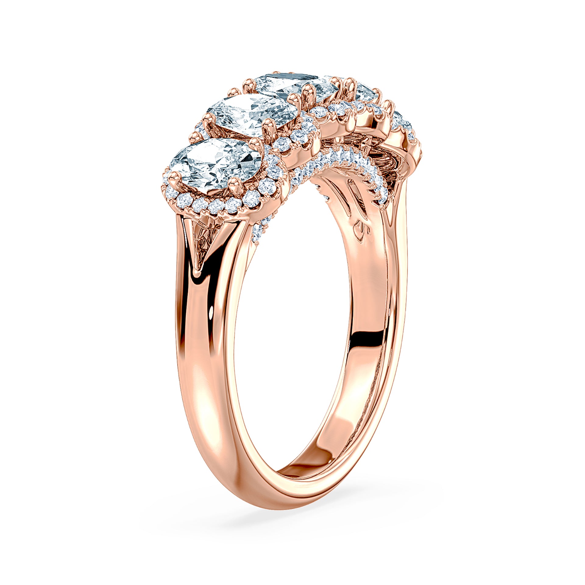 (Royal Asscher Oval - Rose)