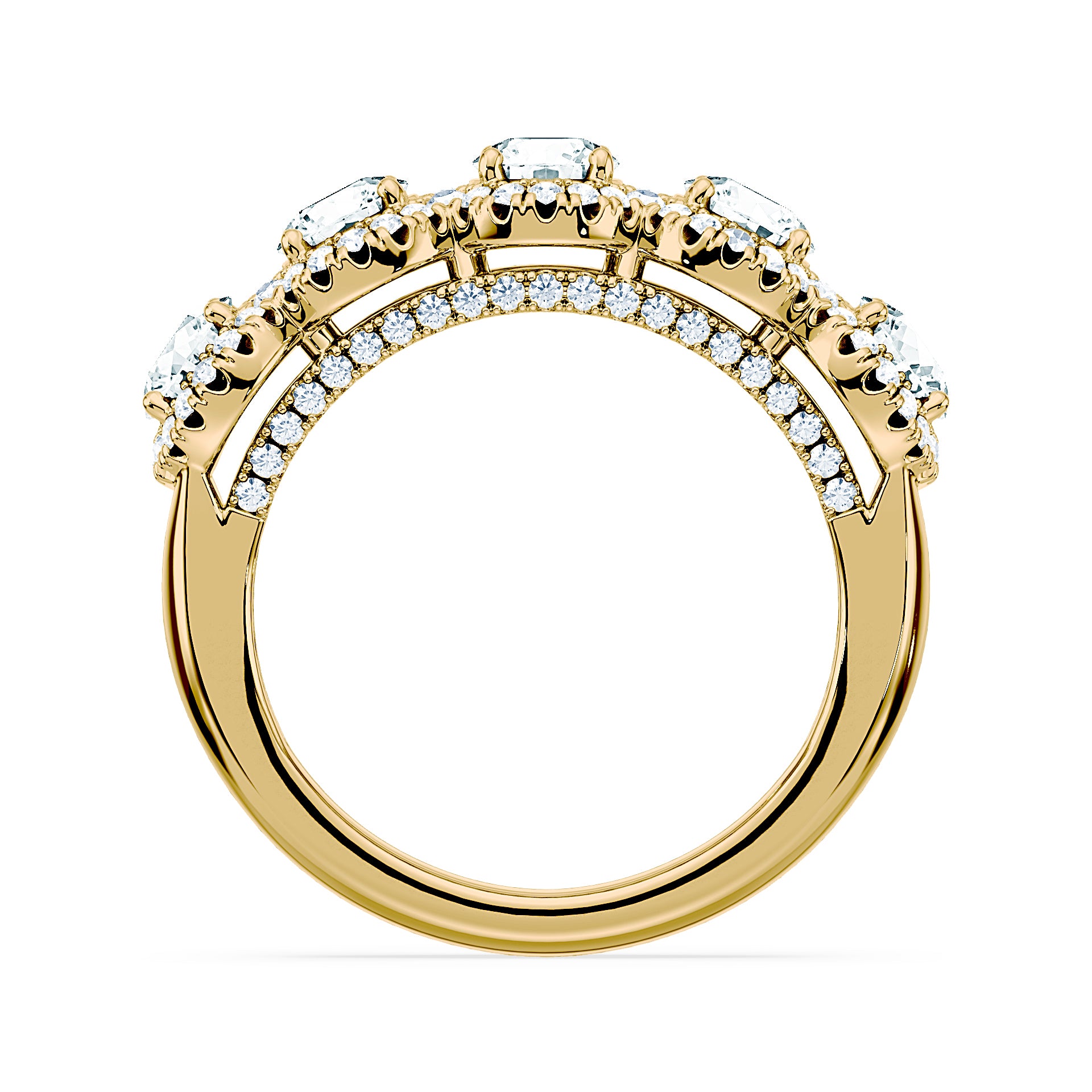 (Royal Asscher Brilliant - Yellow)