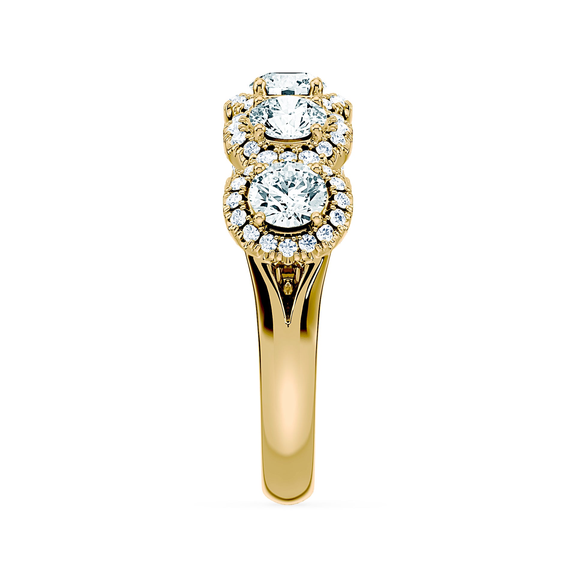 (Royal Asscher Brilliant - Yellow)