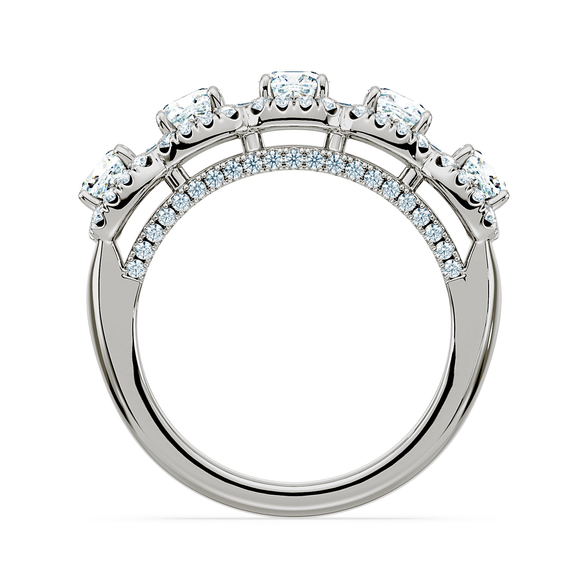 (Royal Asscher Cushion)