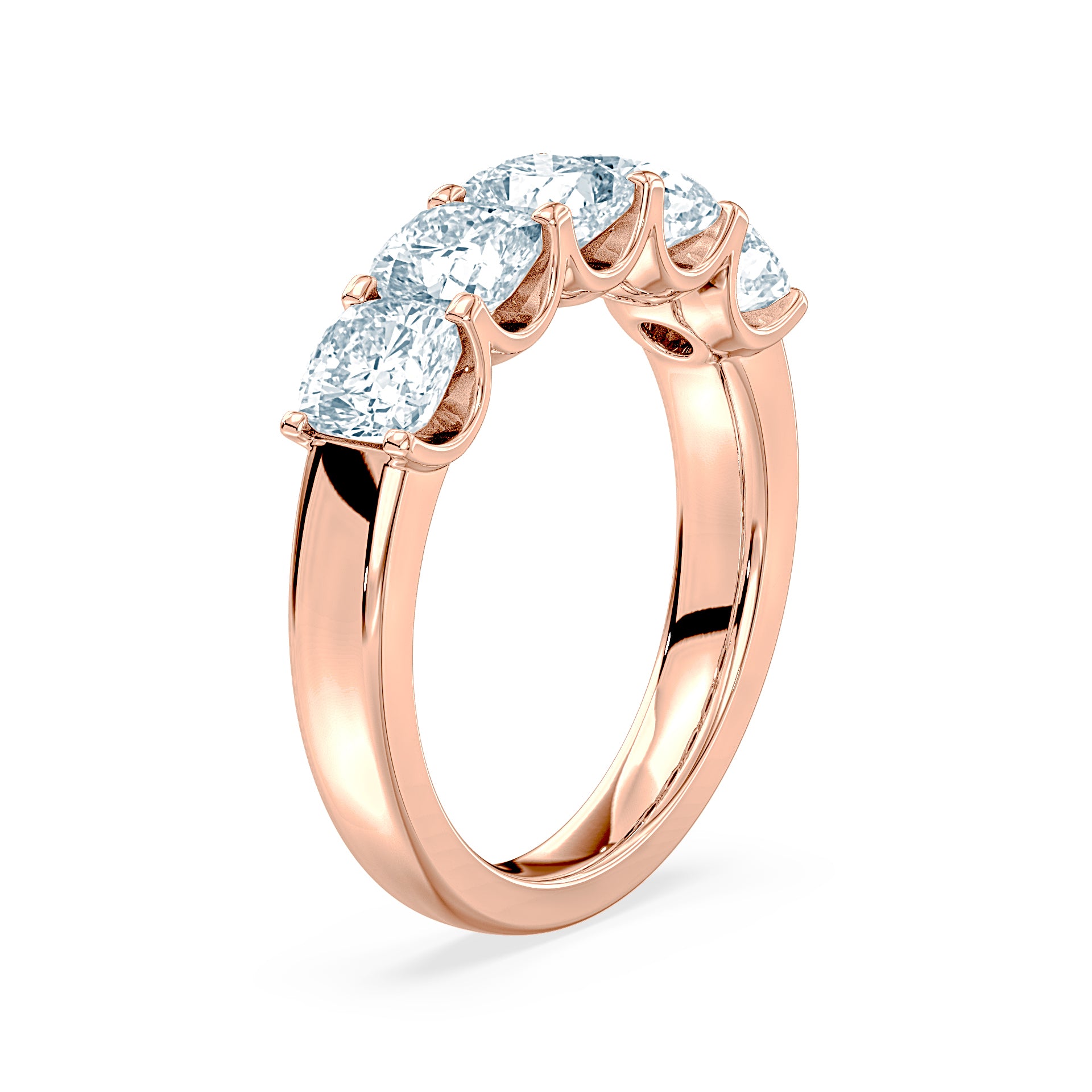(Royal Asscher Cushion - Rose)