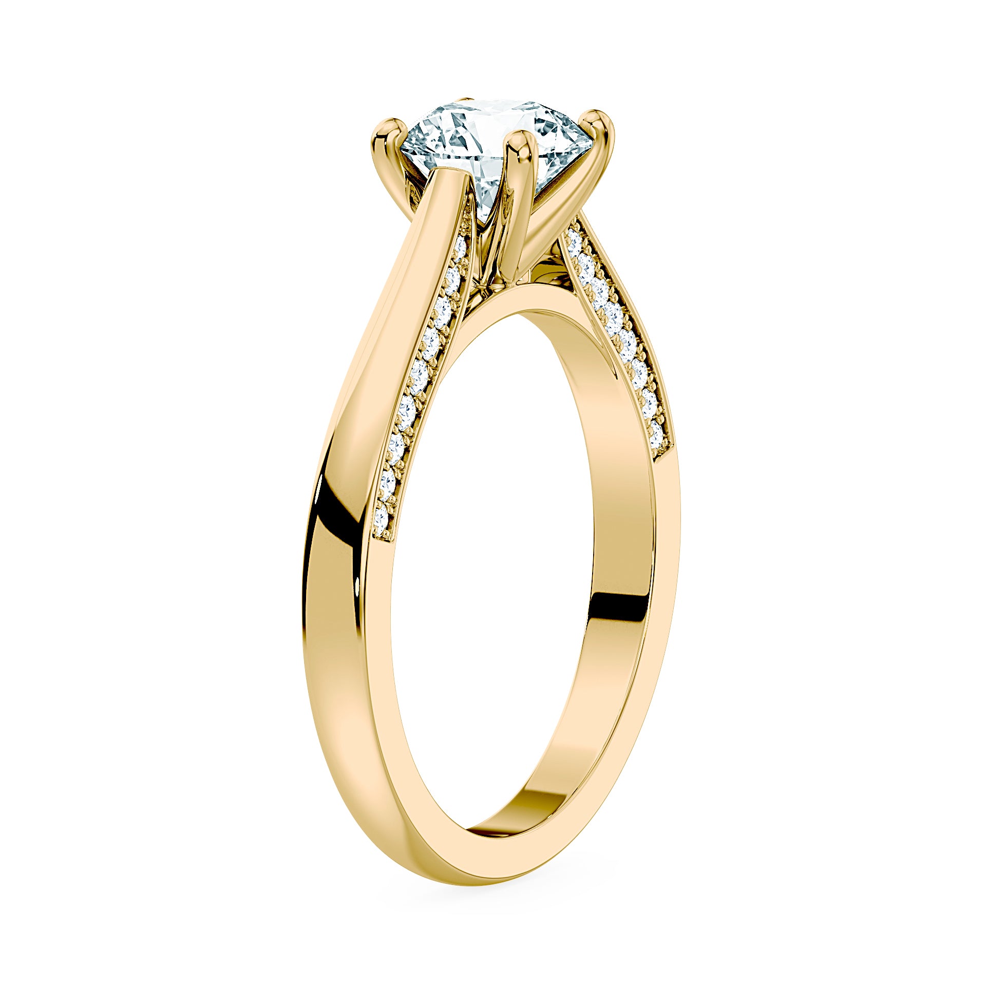 (Royal Asscher Brilliant - Yellow)