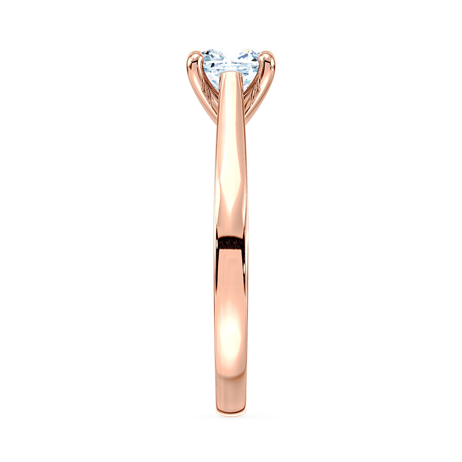 (Royal Asscher Cushion - Rose)