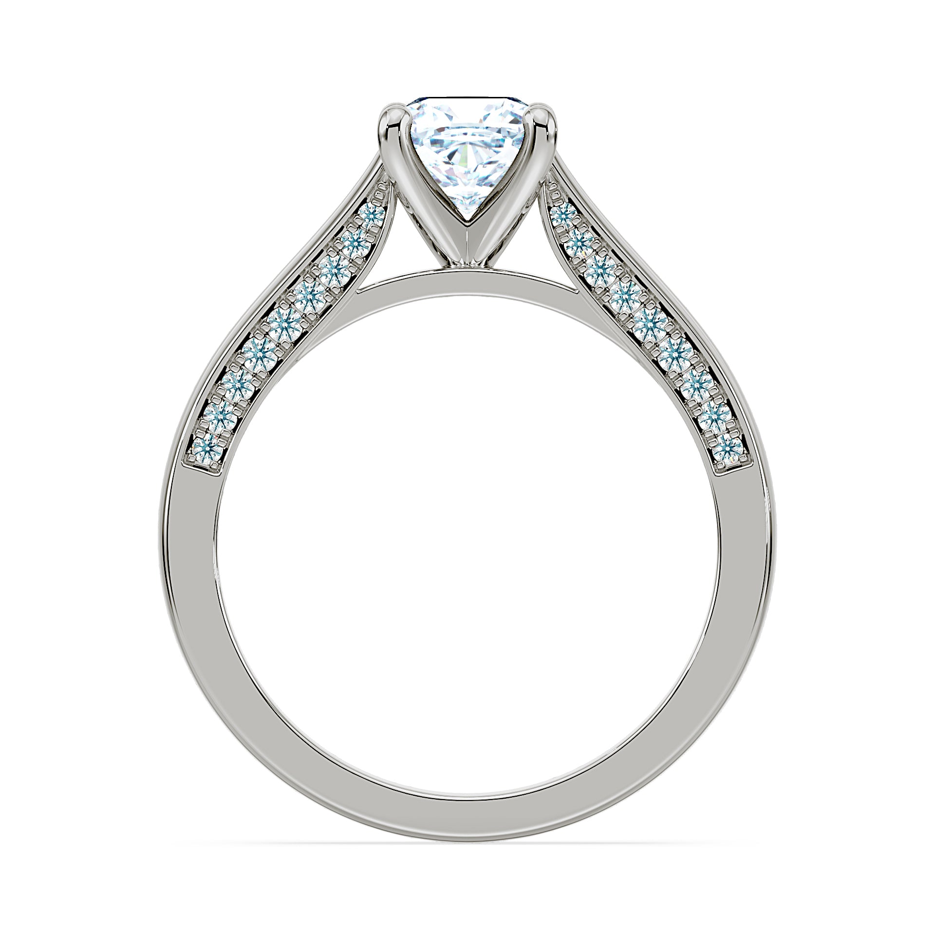 (Royal Asscher Cushion)