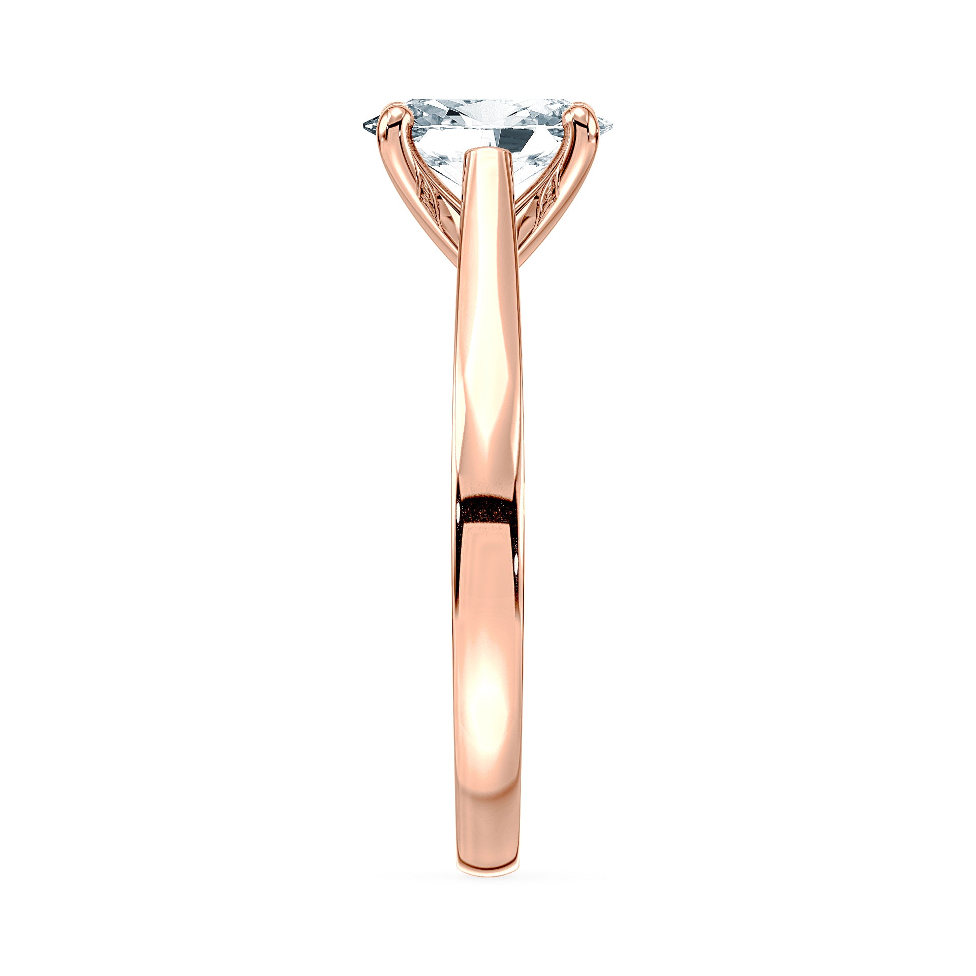 (Royal Asscher Oval - Rose)