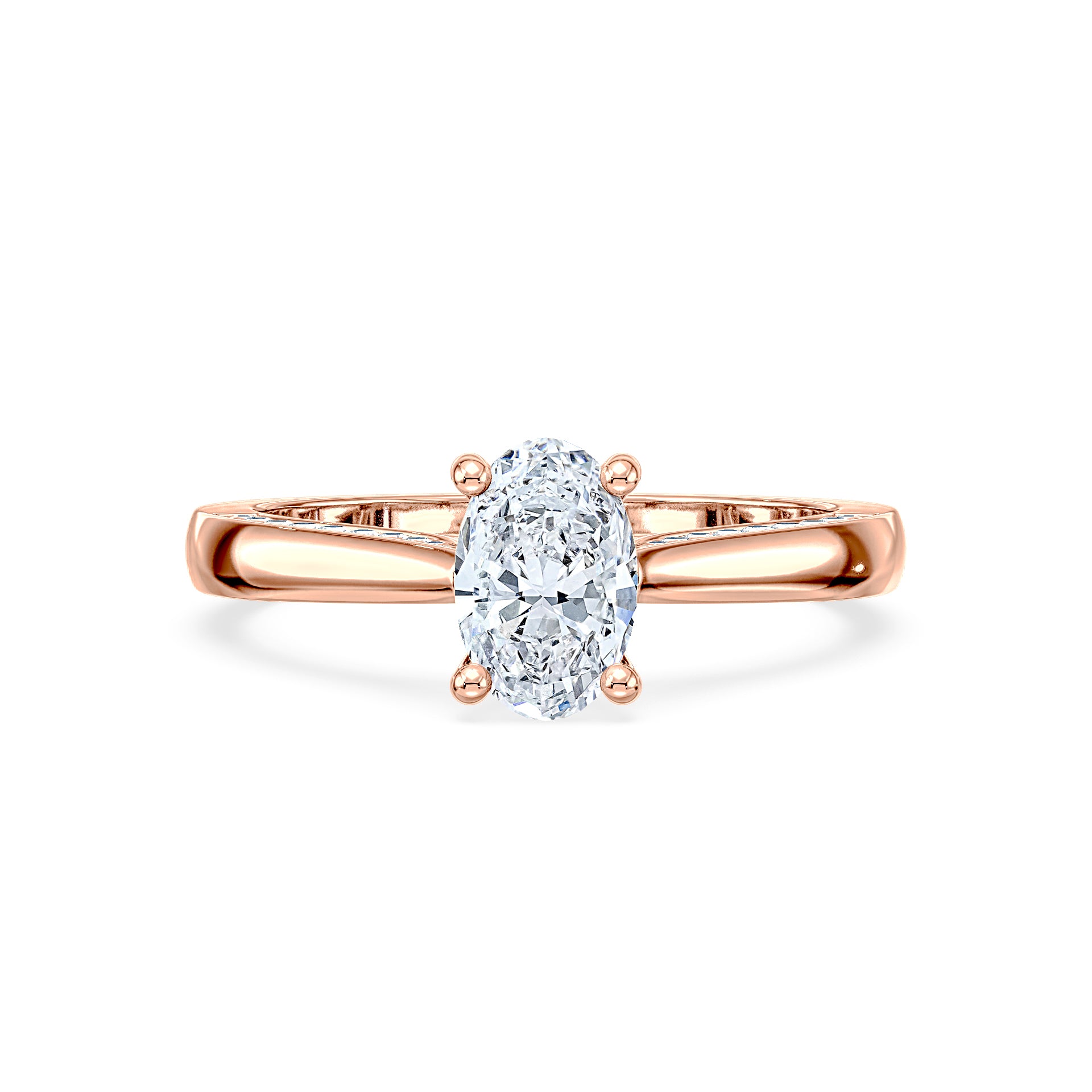 (Royal Asscher Oval - Rose)