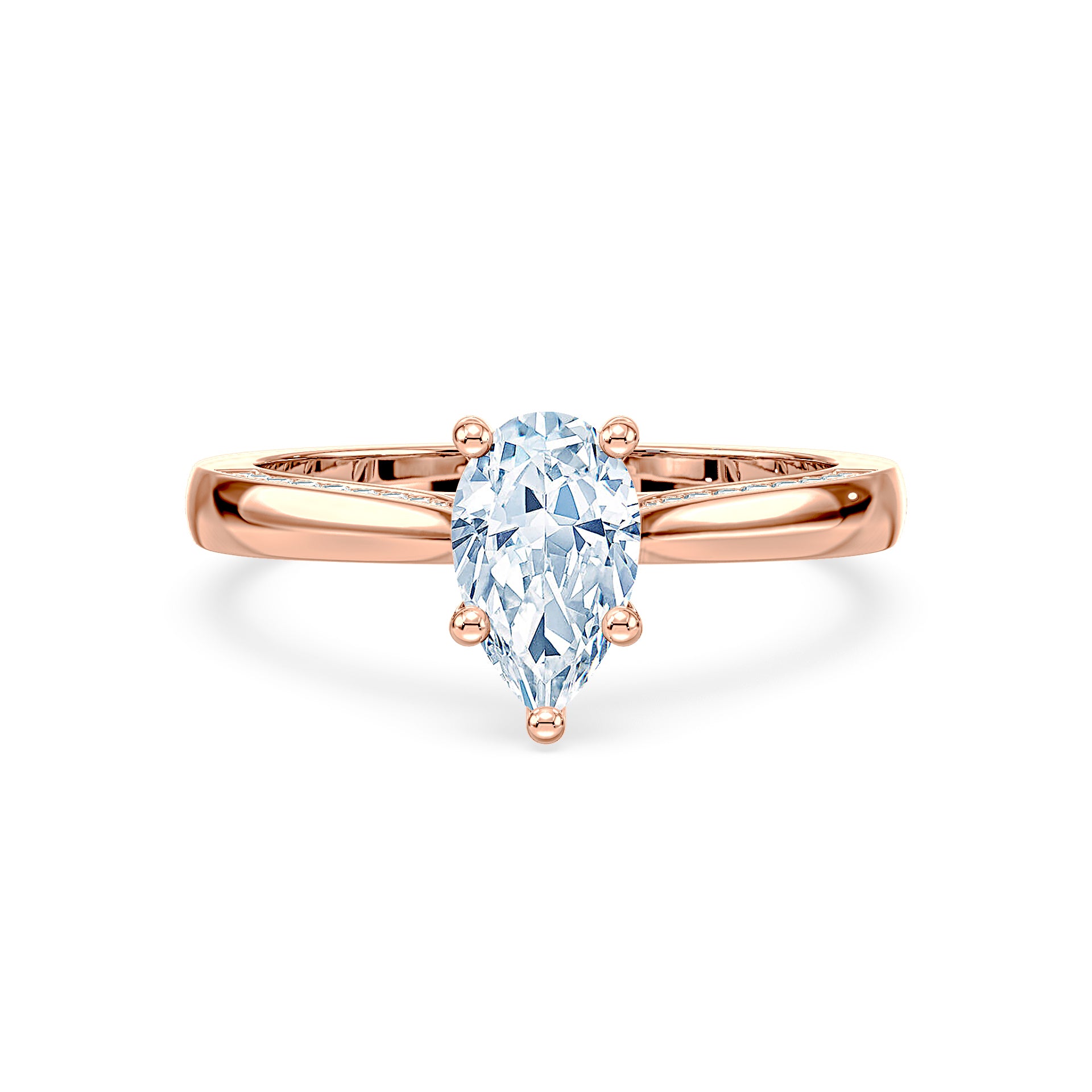 (Royal Asscher Pear - Rose)