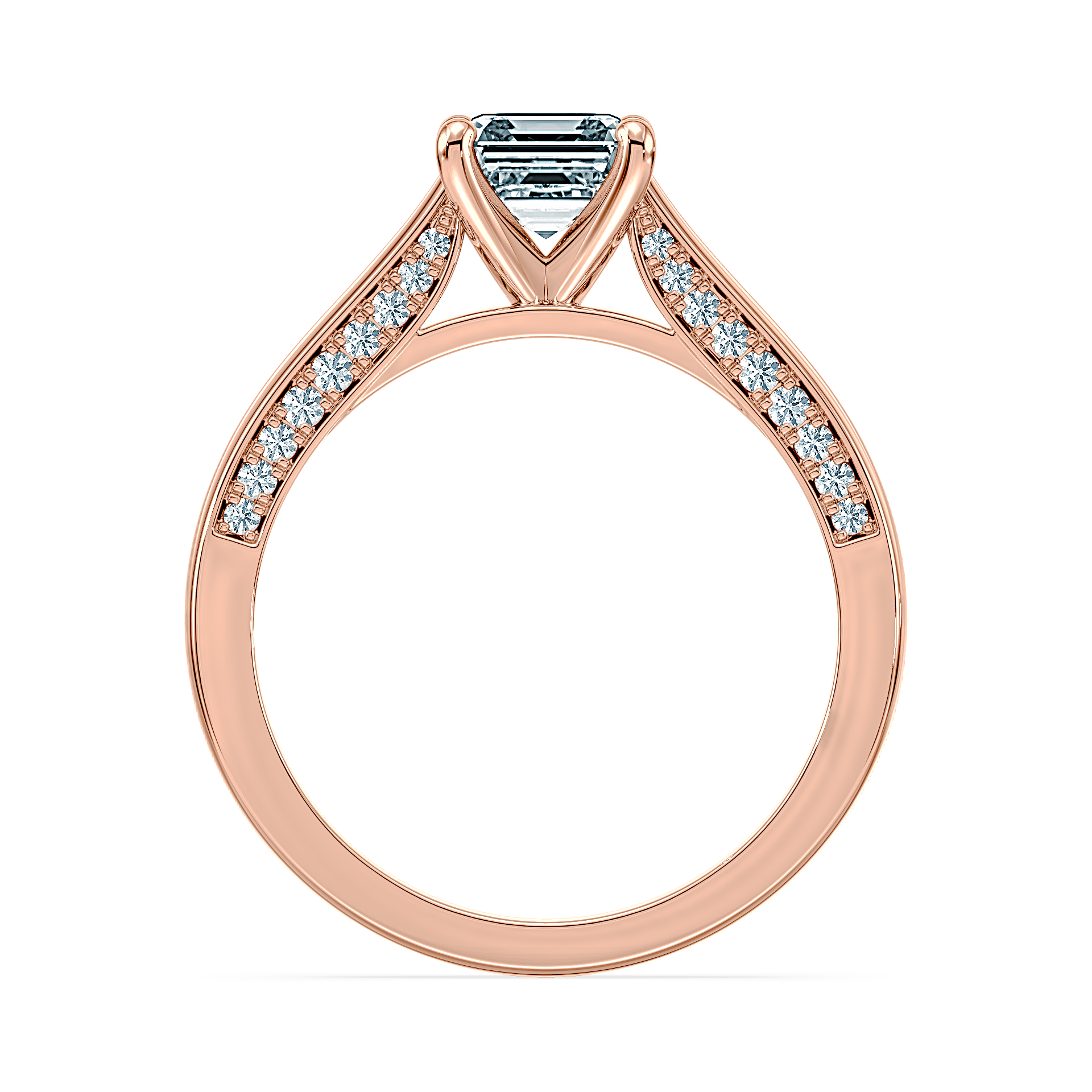 (Royal Asscher Cut - Rose)