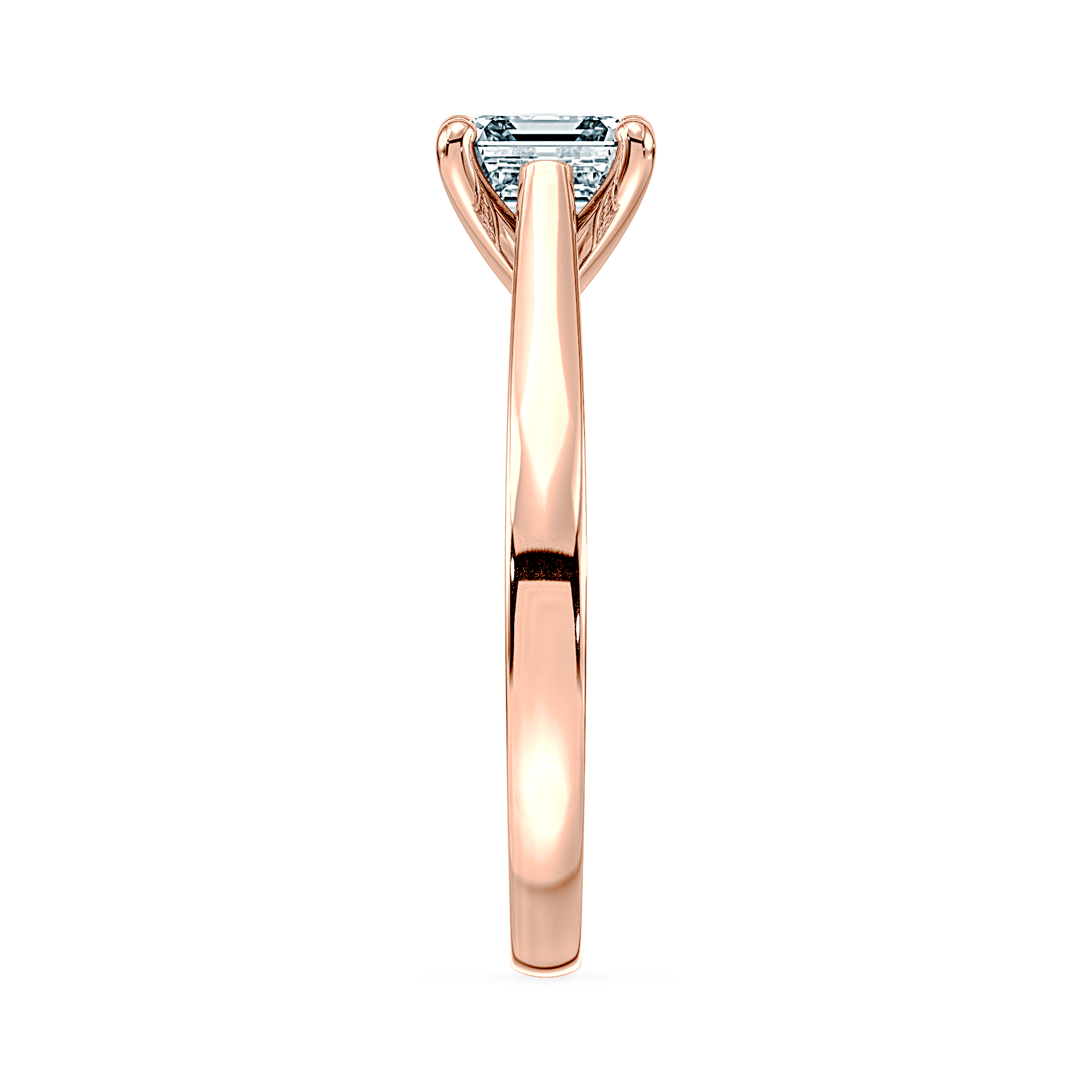 (Royal Asscher Cut - Rose)