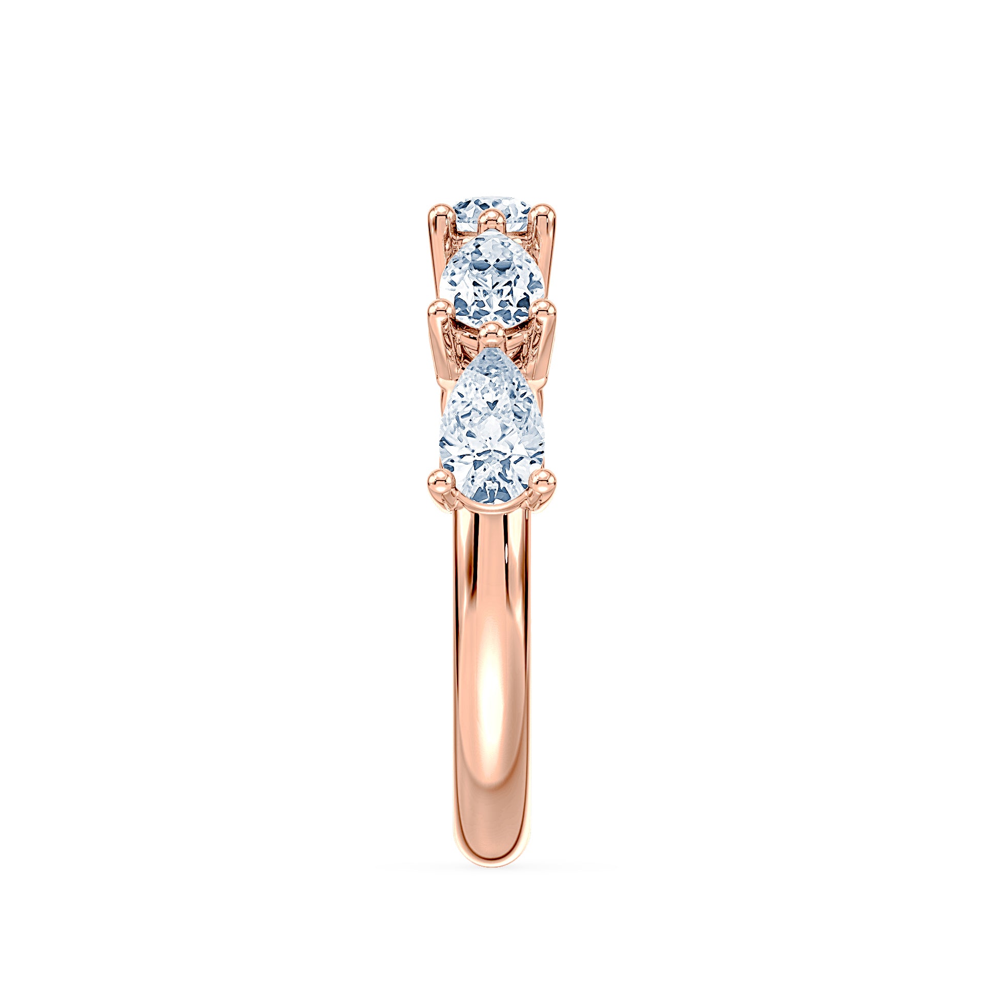 (Royal Asscher Pear - Rose)