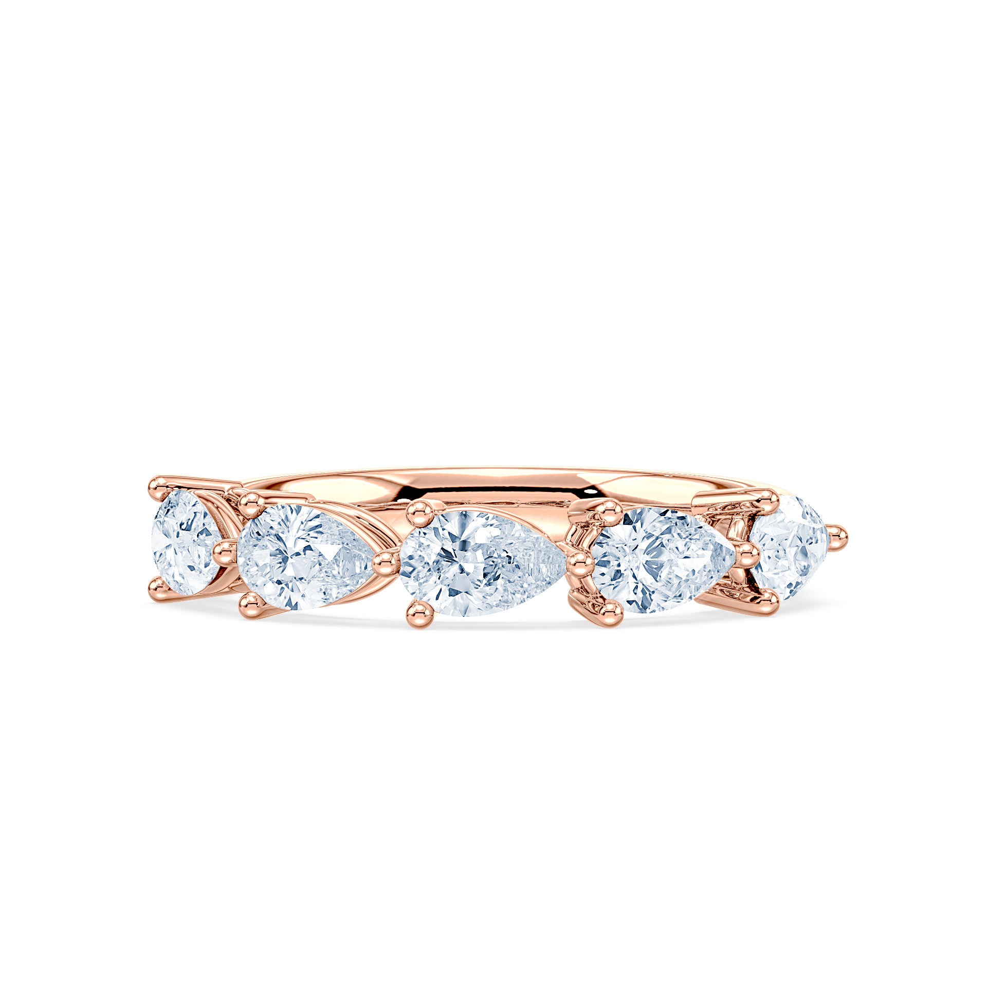 (Royal Asscher Pear - Rose)