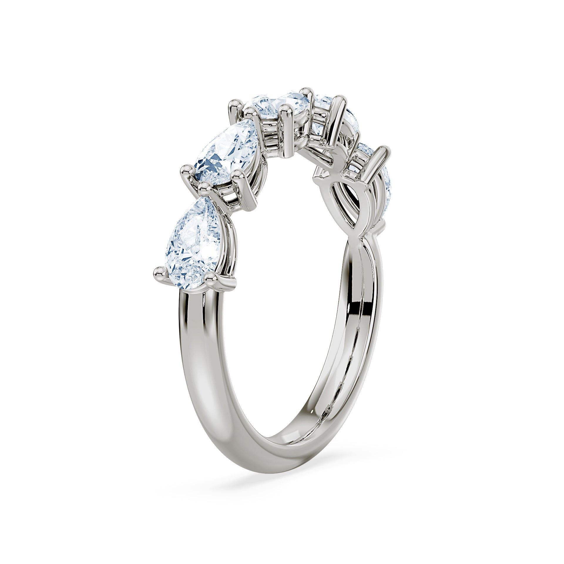 (Royal Asscher Pear)