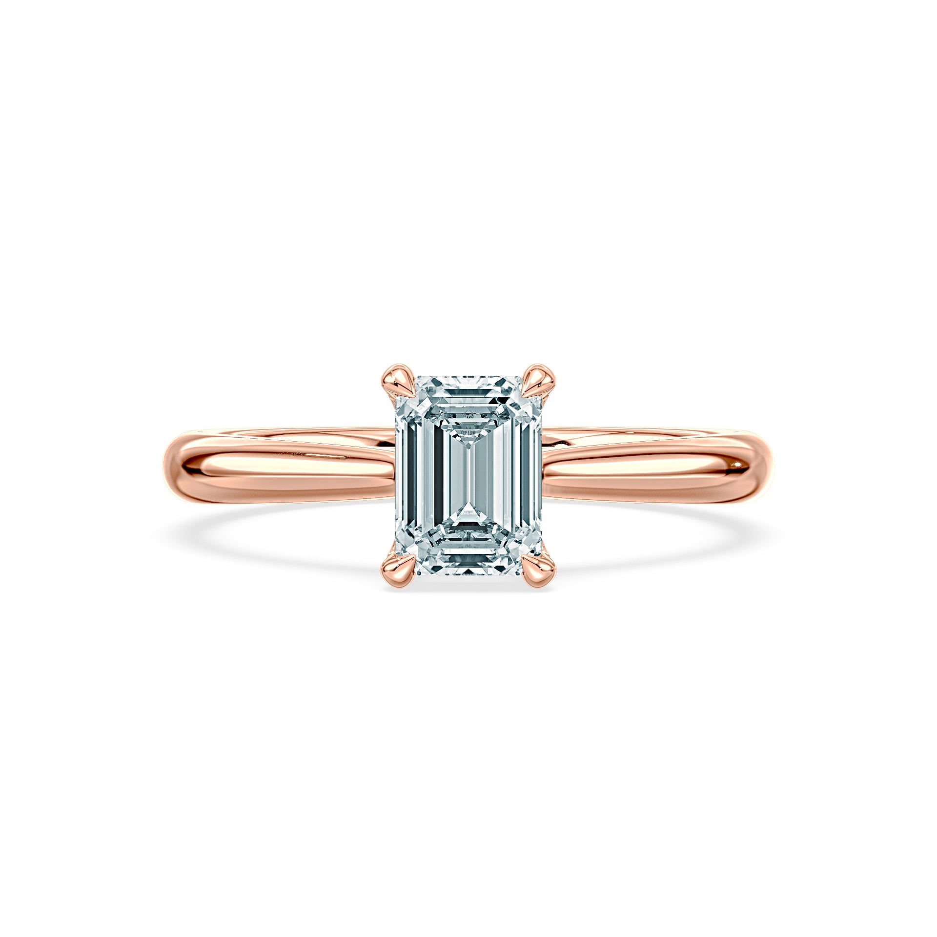 (Royal Asscher Emerald - Rose)