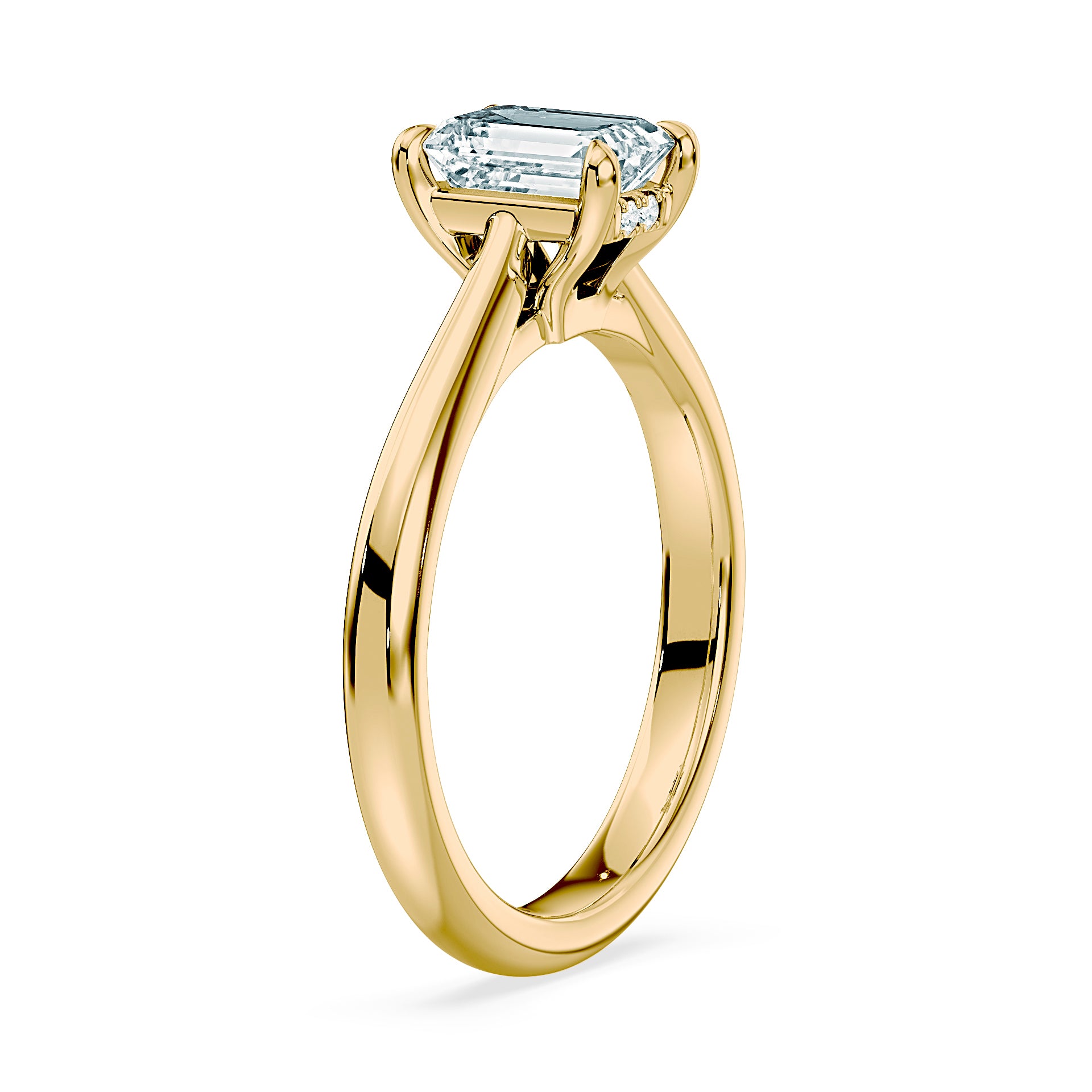 (Royal Asscher Emerald - Yellow)