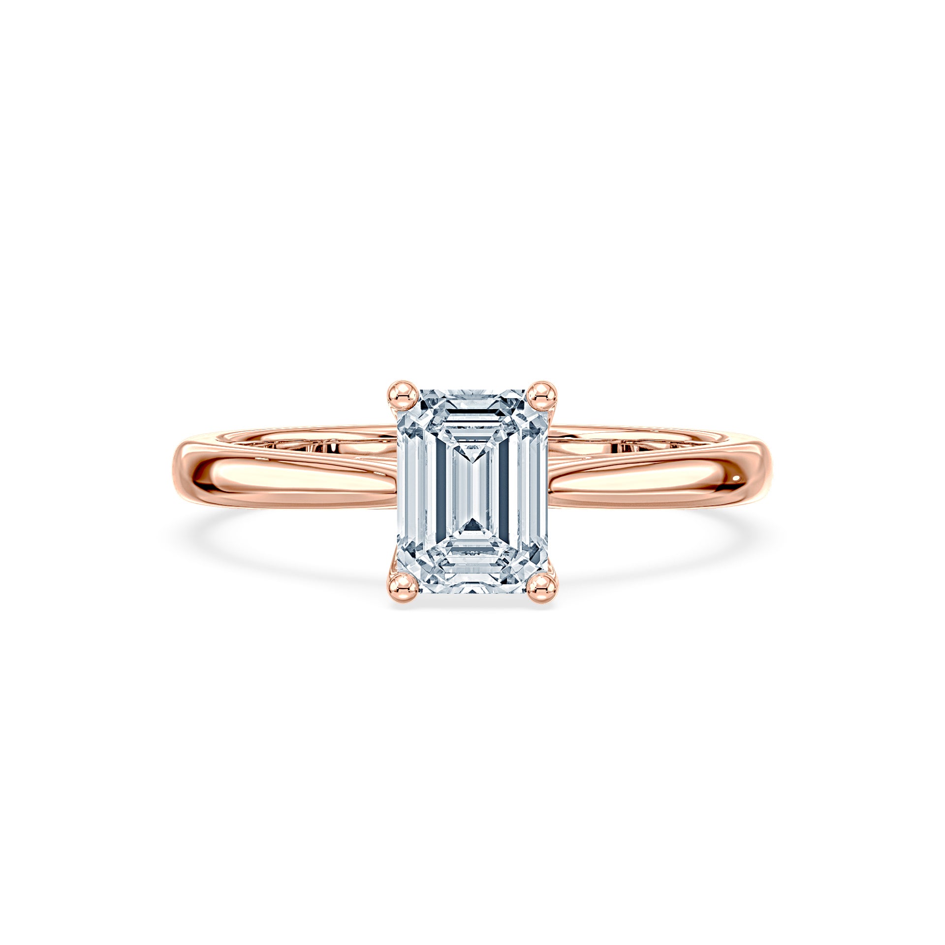 (Royal Asscher Emerald - Rose)