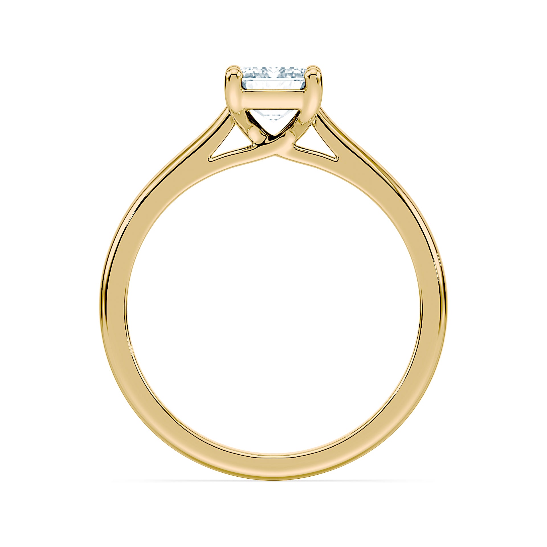 (Royal Asscher Emerald - Yellow)