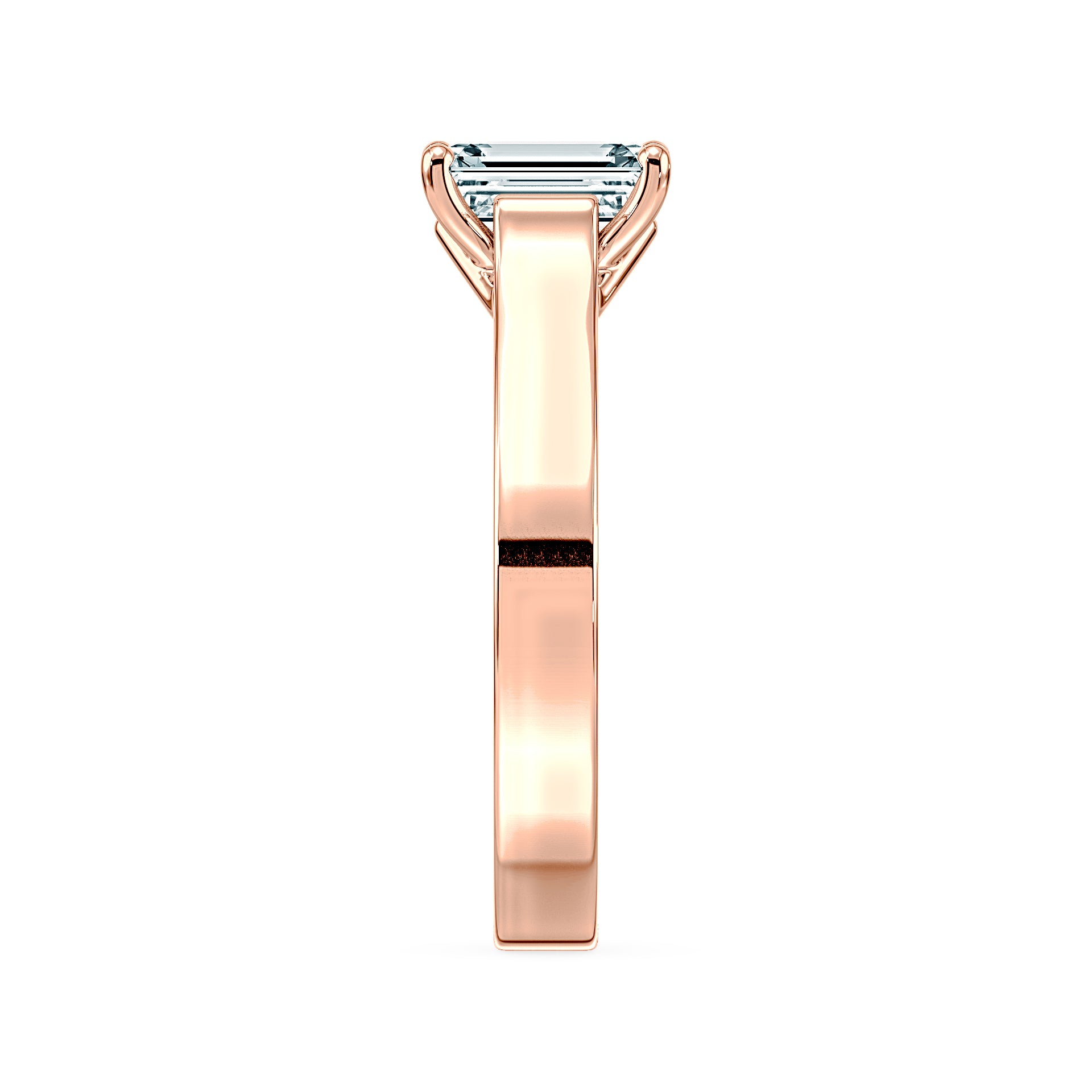 (Royal Asscher Emerald - Rose)