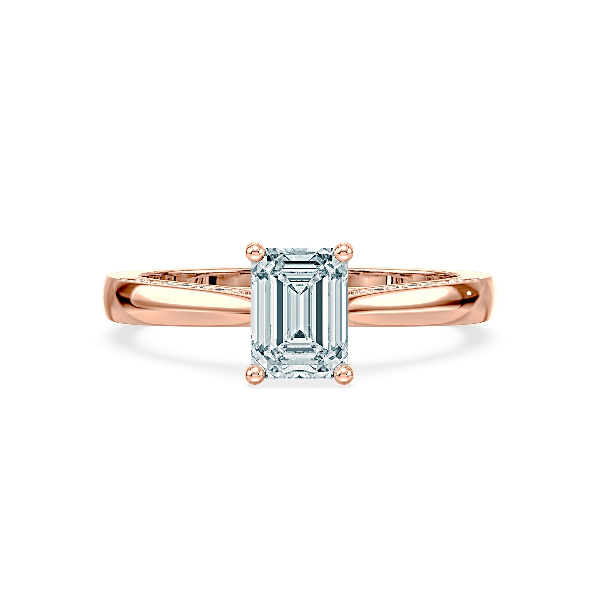 (Royal Asscher Emerald - Rose)