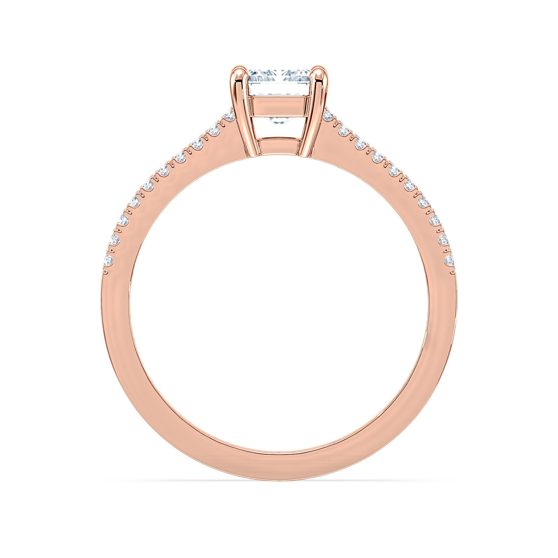 (Royal Asscher Emerald - Rose)