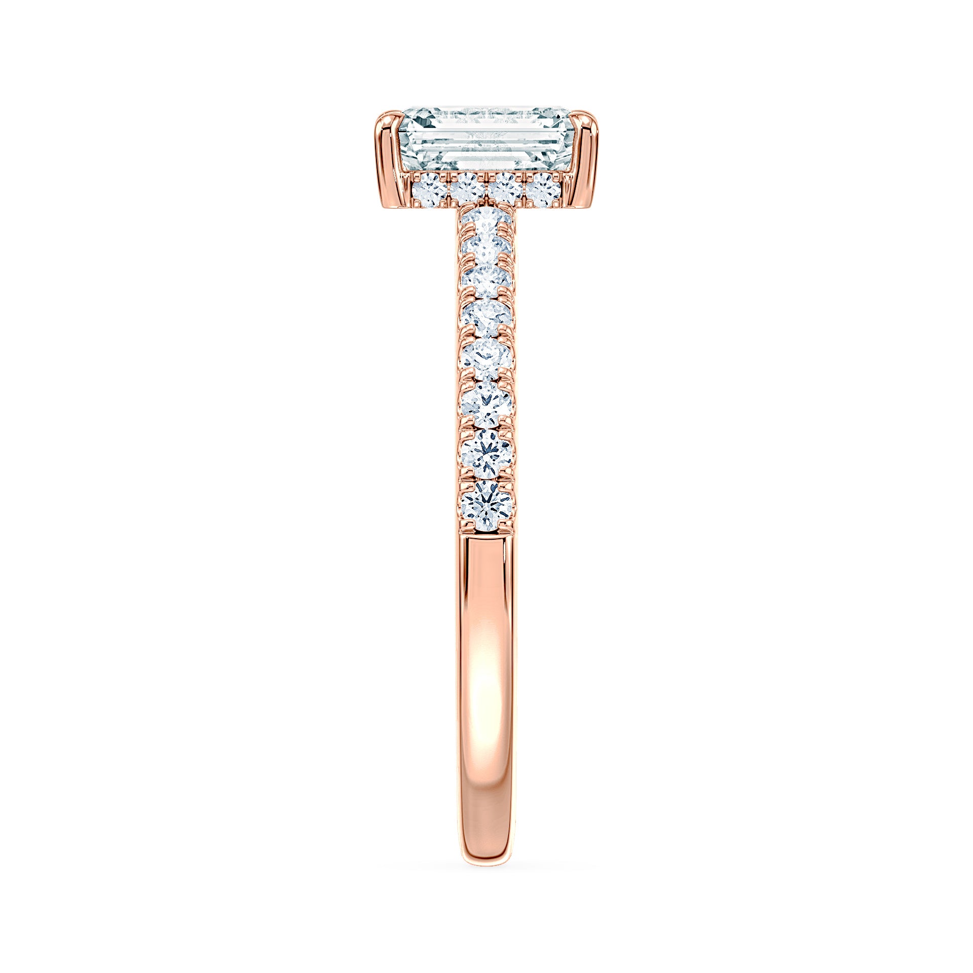 (Royal Asscher Emerald - Rose)
