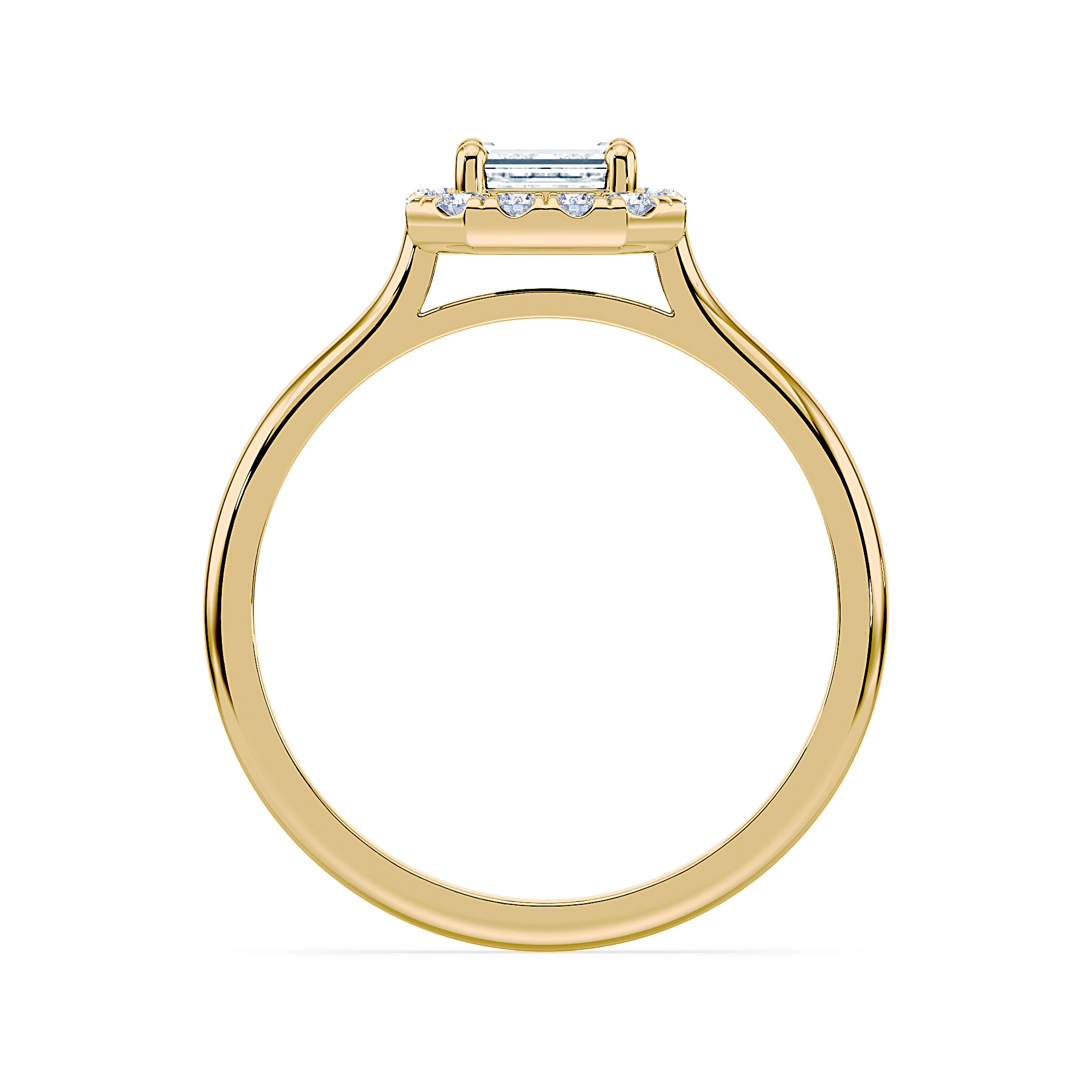 (Royal Asscher Emerald - Yellow)