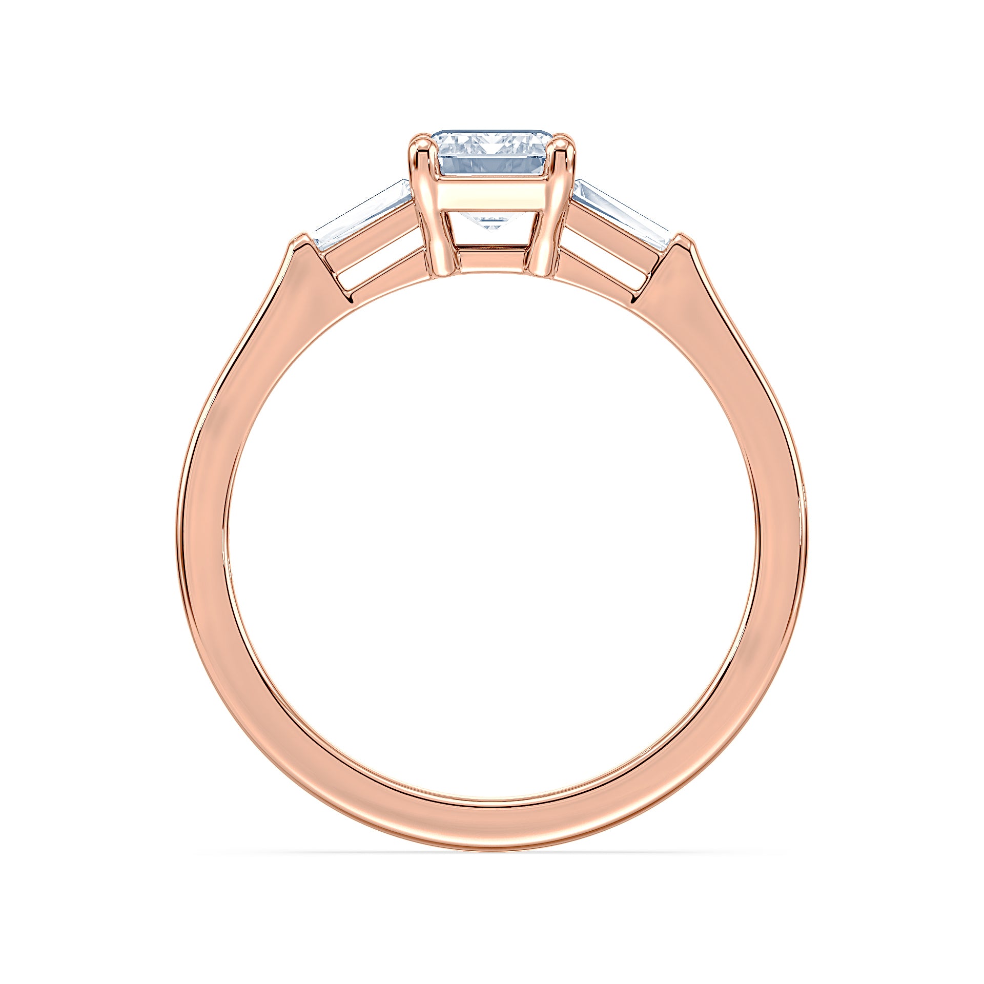 (Royal Asscher Emerald - Rose)
