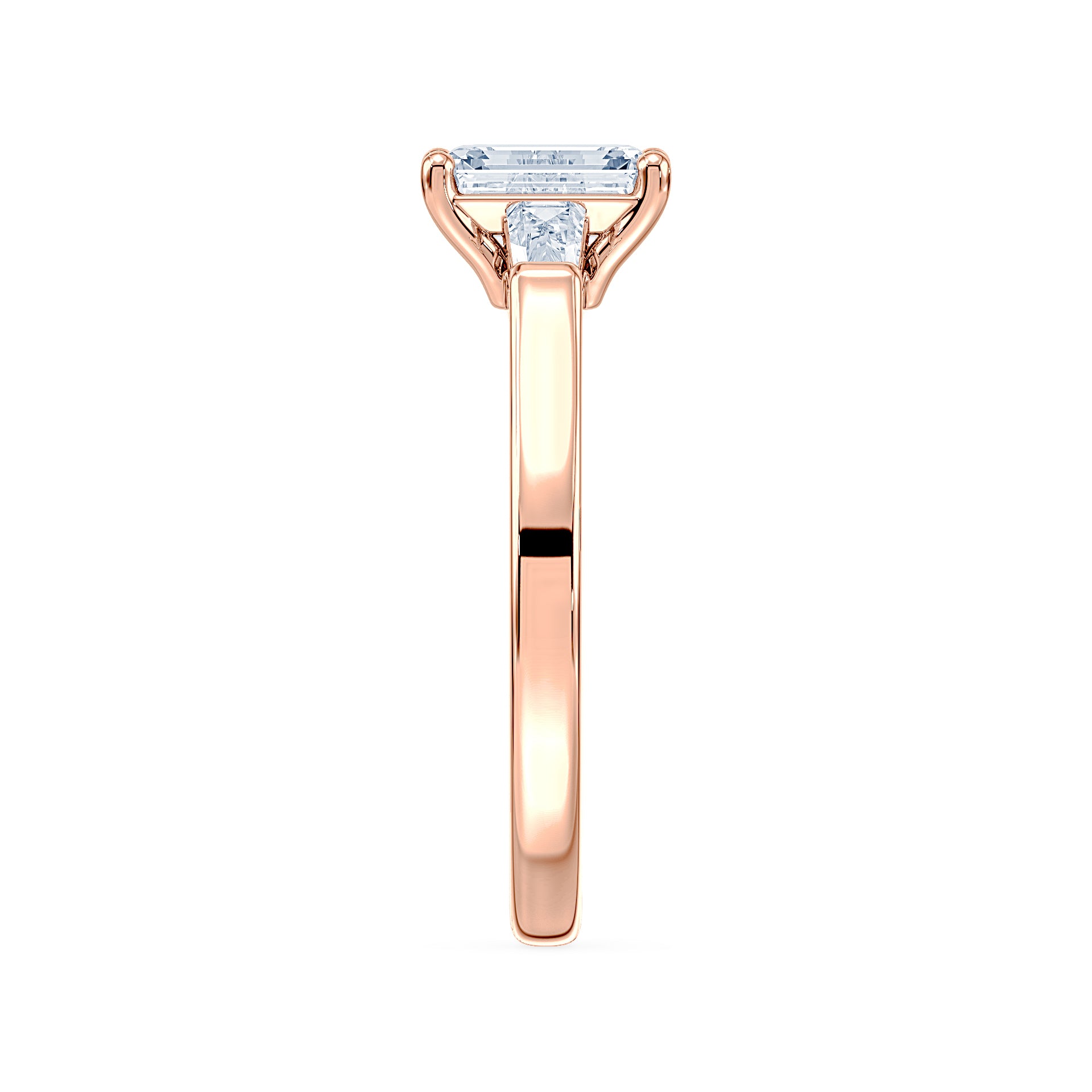 (Royal Asscher Emerald - Rose)