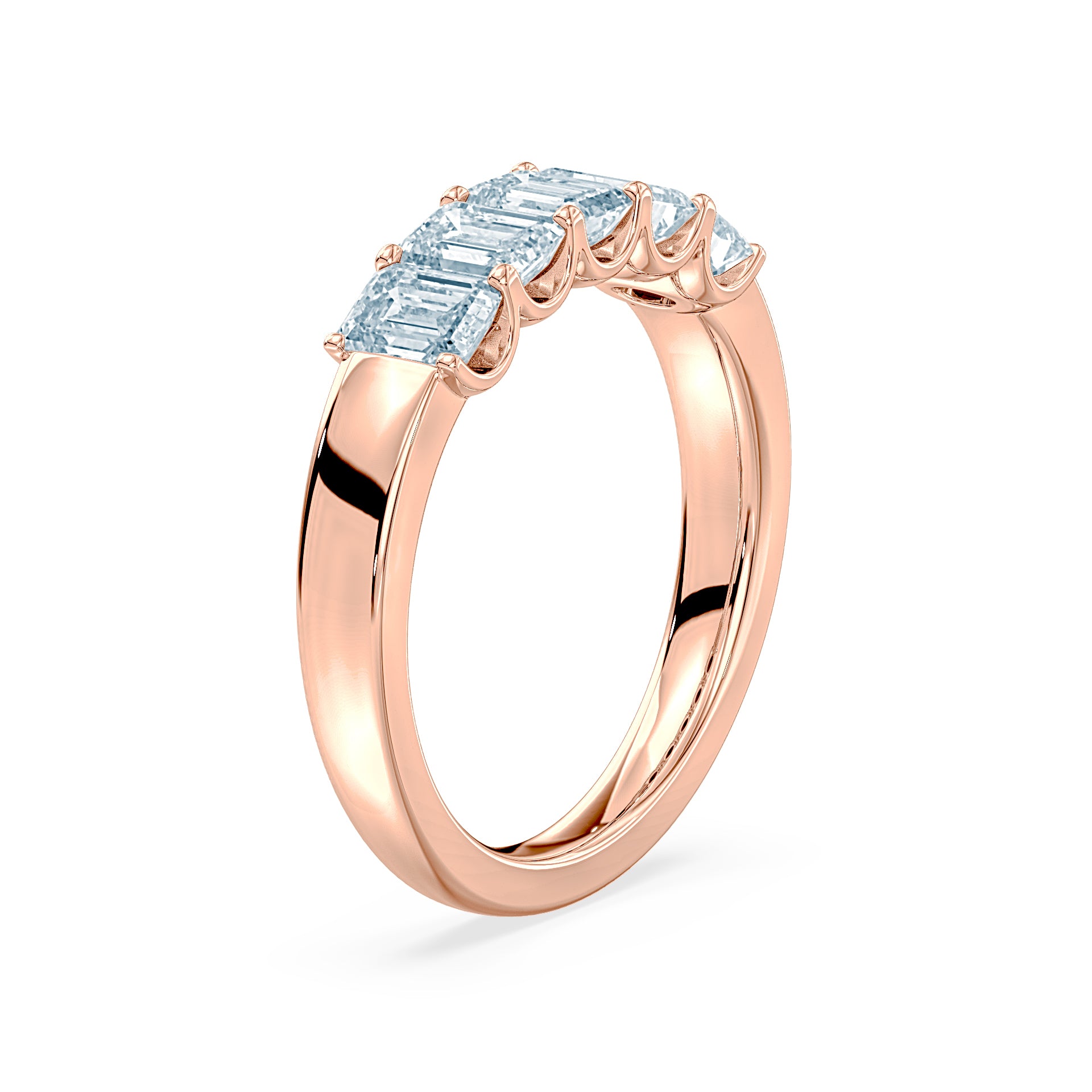 (Royal Asscher Emerald - Rose)