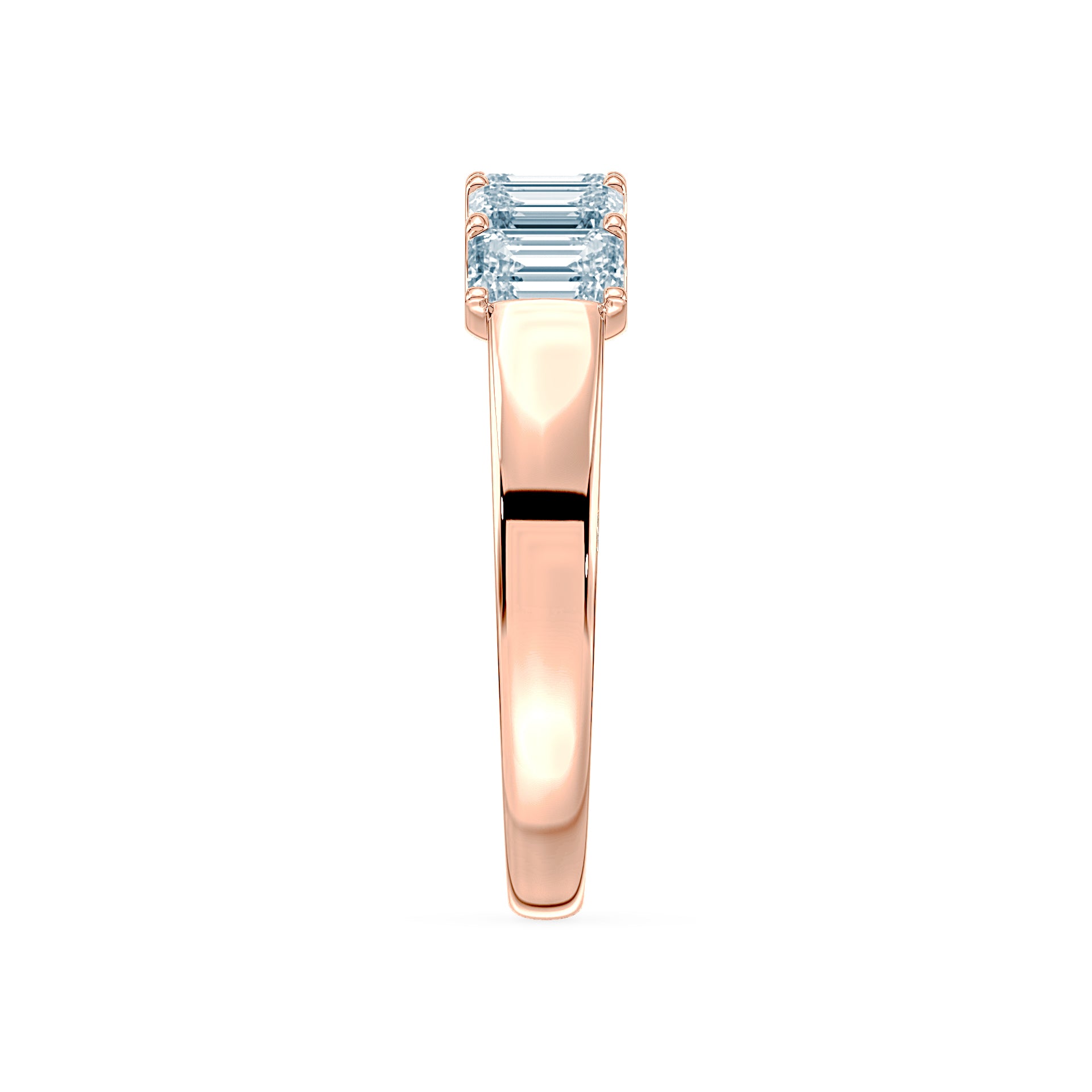 (Royal Asscher Emerald - Rose)