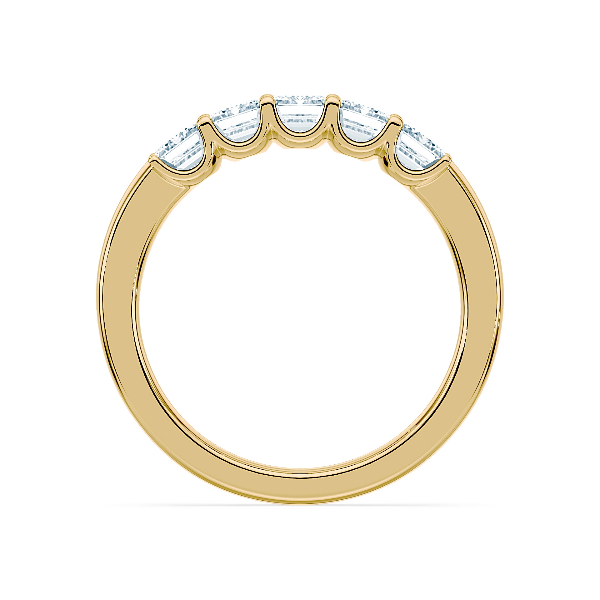 (Royal Asscher Emerald - Yellow)