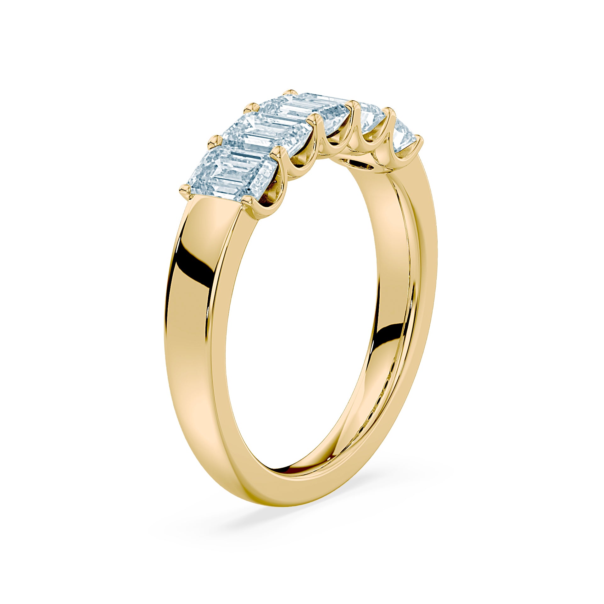 (Royal Asscher Emerald - Yellow)