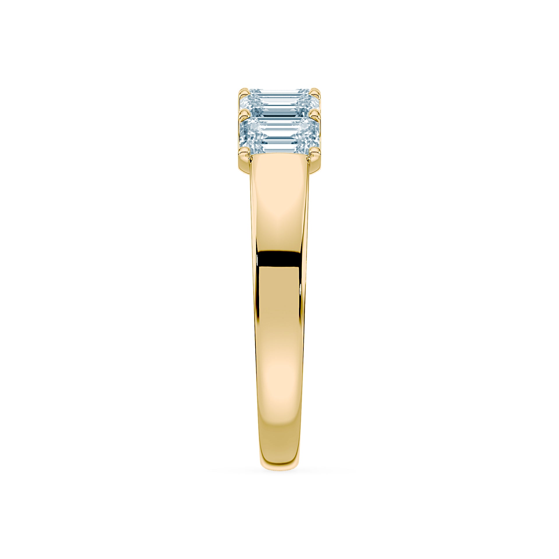(Royal Asscher Emerald - Yellow)