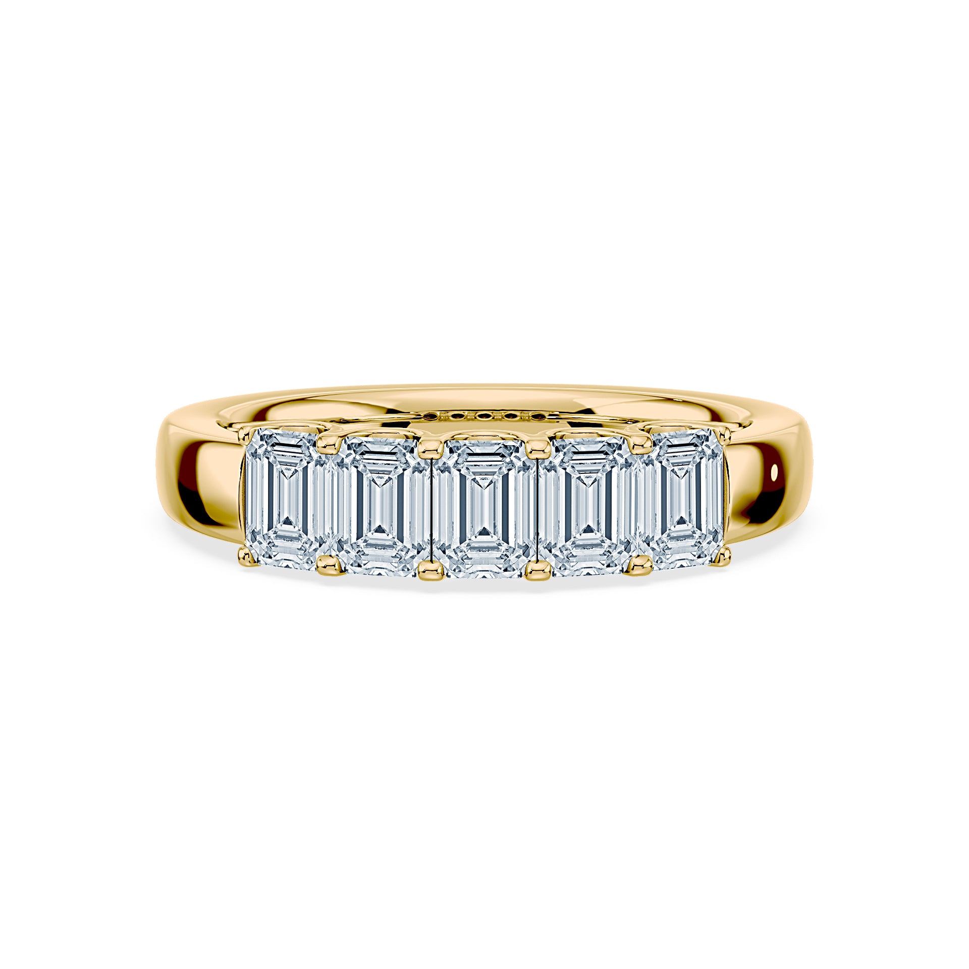 (Royal Asscher Emerald - Yellow)