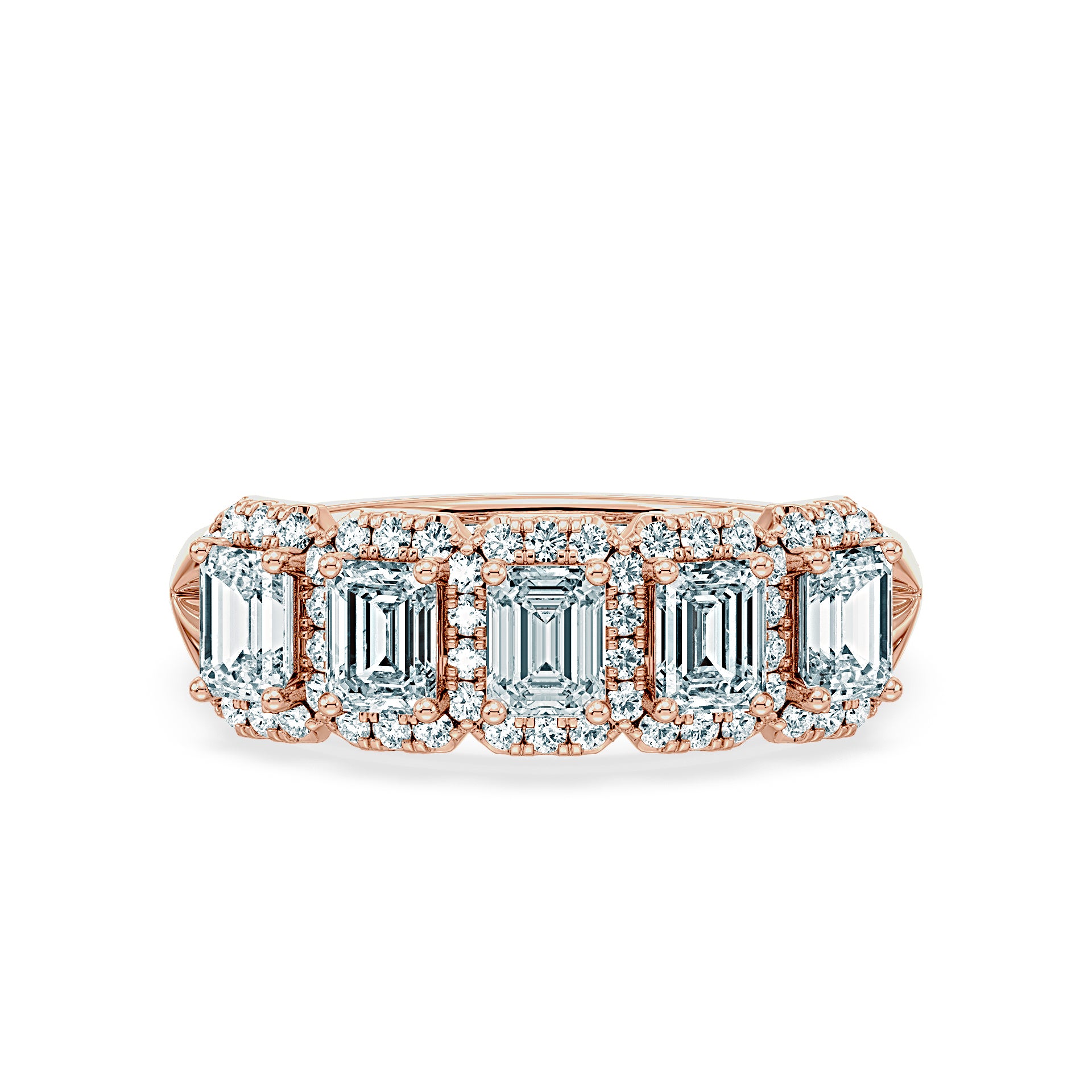 (Royal Asscher Emerald - Rose)